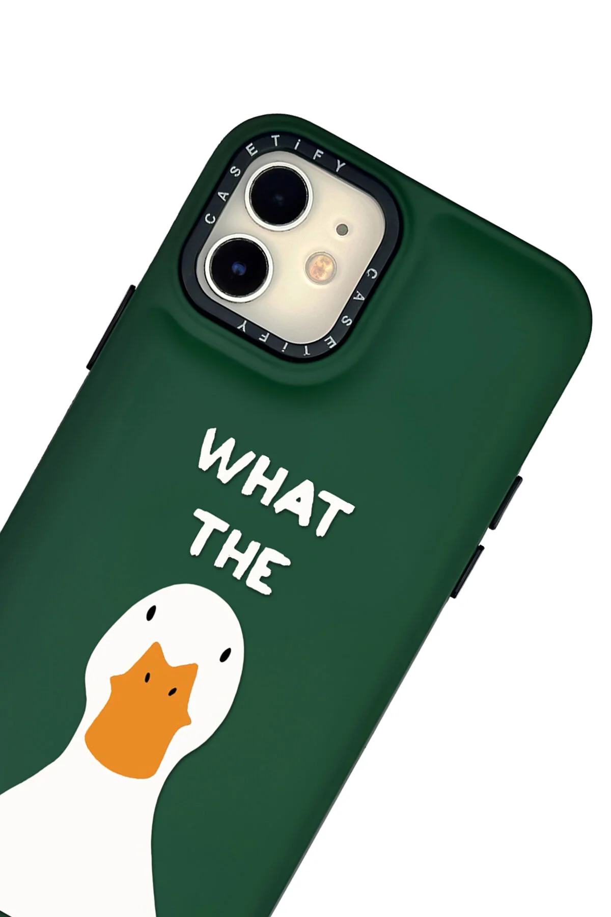 کاور و قاب روبالشی سیلیکونی طرح دار THE DUCK سازگار با آیفون 11 mooodcase