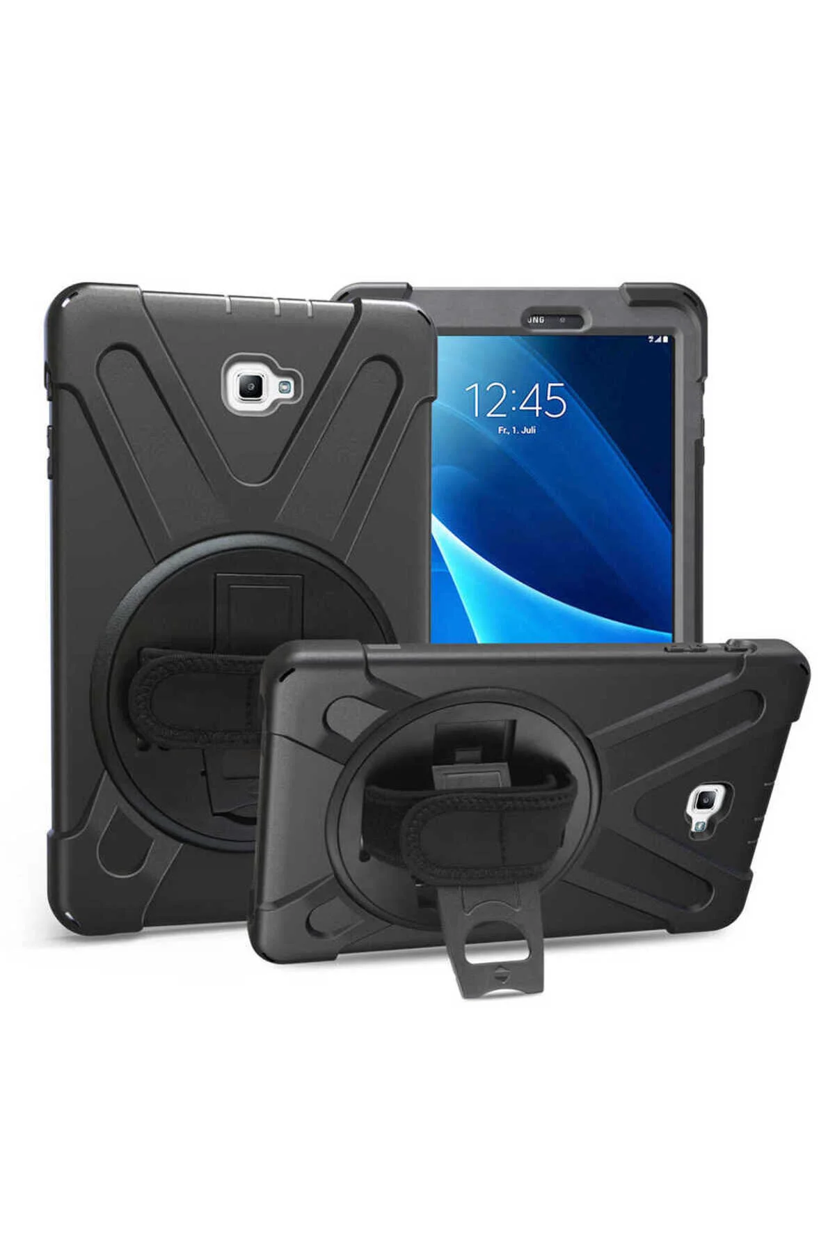 کاور تبلت GALAXY TAB A 10.1 DEFENDER SILICONE مشکی Kılıfist