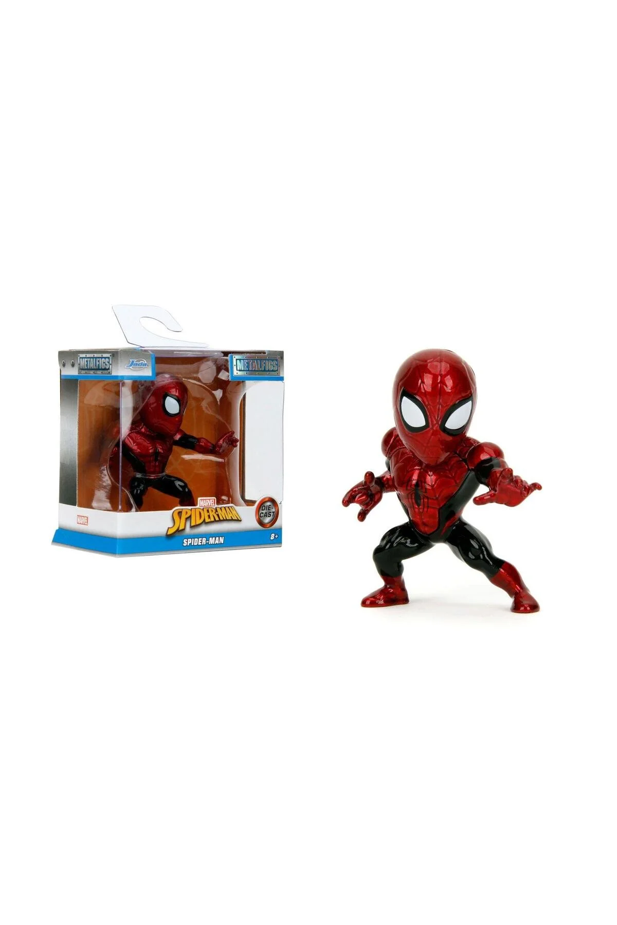 فیگور چهره های شخصیت مارول SPIDER MAN 6CM فلز دارای مجوز Jada