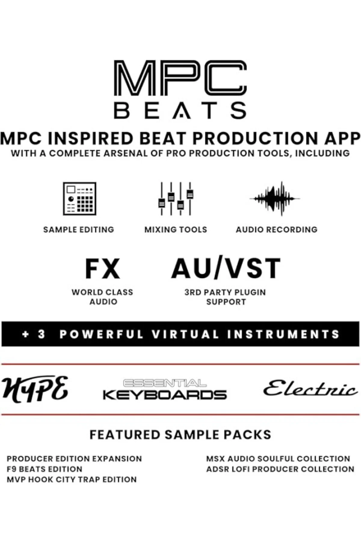 فناوری ضبط AKAI PROFESSIONAL MPK MINI MK3 کنترل کننده صفحه کلید USB MIDI 25 مینی روشنایی پشت 8 ShopZum