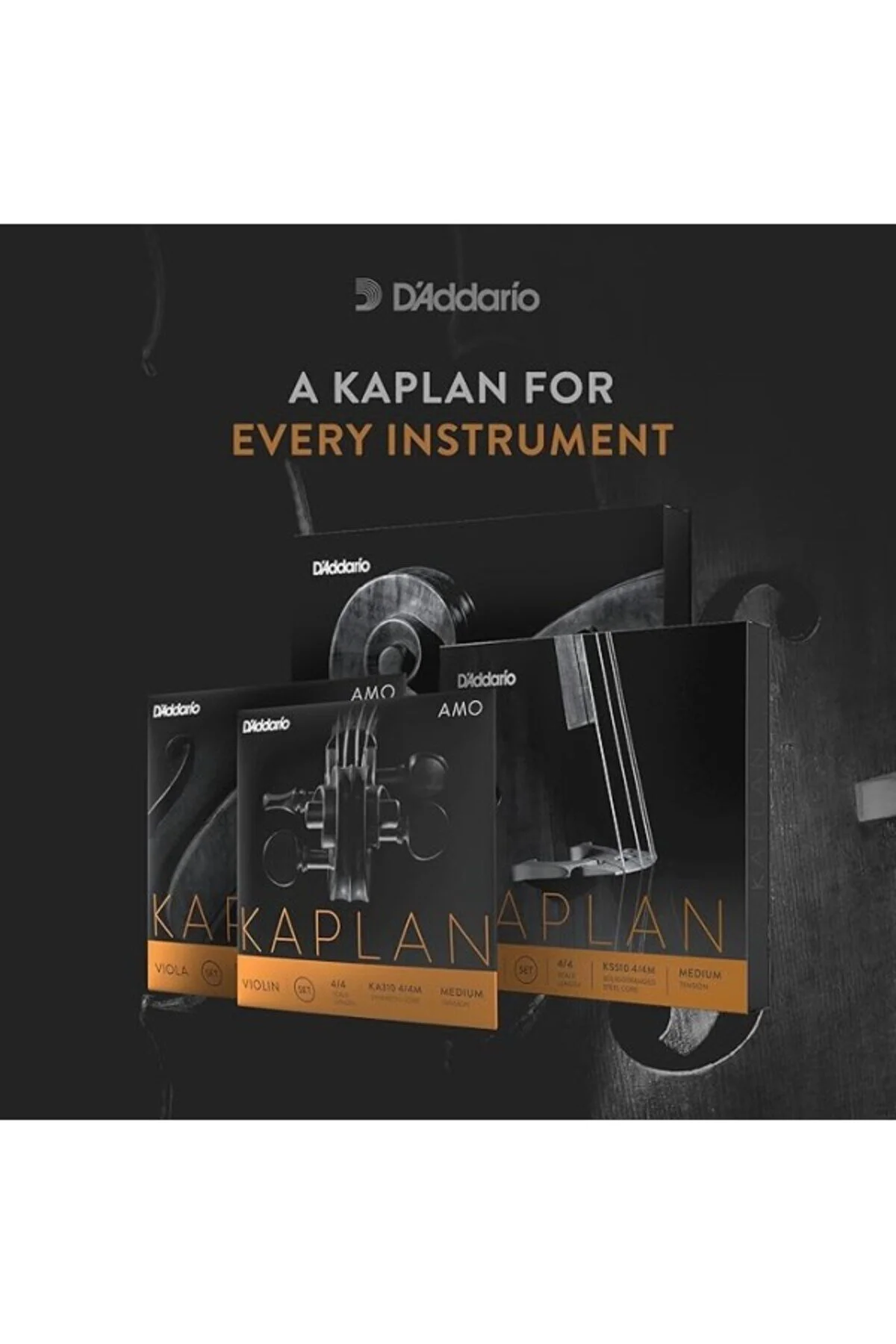 سیم گیتار D&amp;APOS ADDARIO K610 3 4M KAPLAN KONTRABAS TELI ShopZum