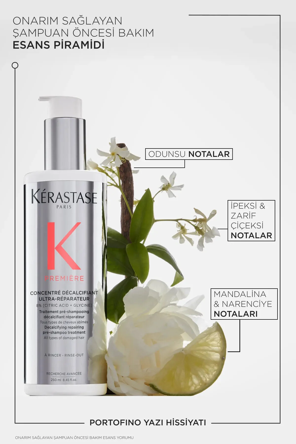 شامپو زنانه کنسانتره جدید 298PREMIERE DECALCIFIANT REPARATEUR قبل SHAMPOO تعمیر و نگهداری 250M Kerastase