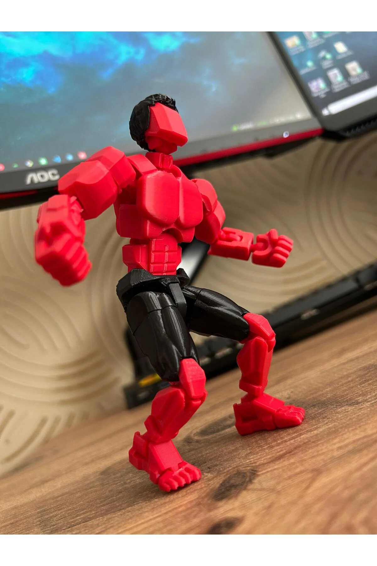 فیگور اکشن چاپی سه بعدی DUMMY RED HULK – اسباب بازی کلکسیونی 16 سانتی متری از ترکیه WELLCUT