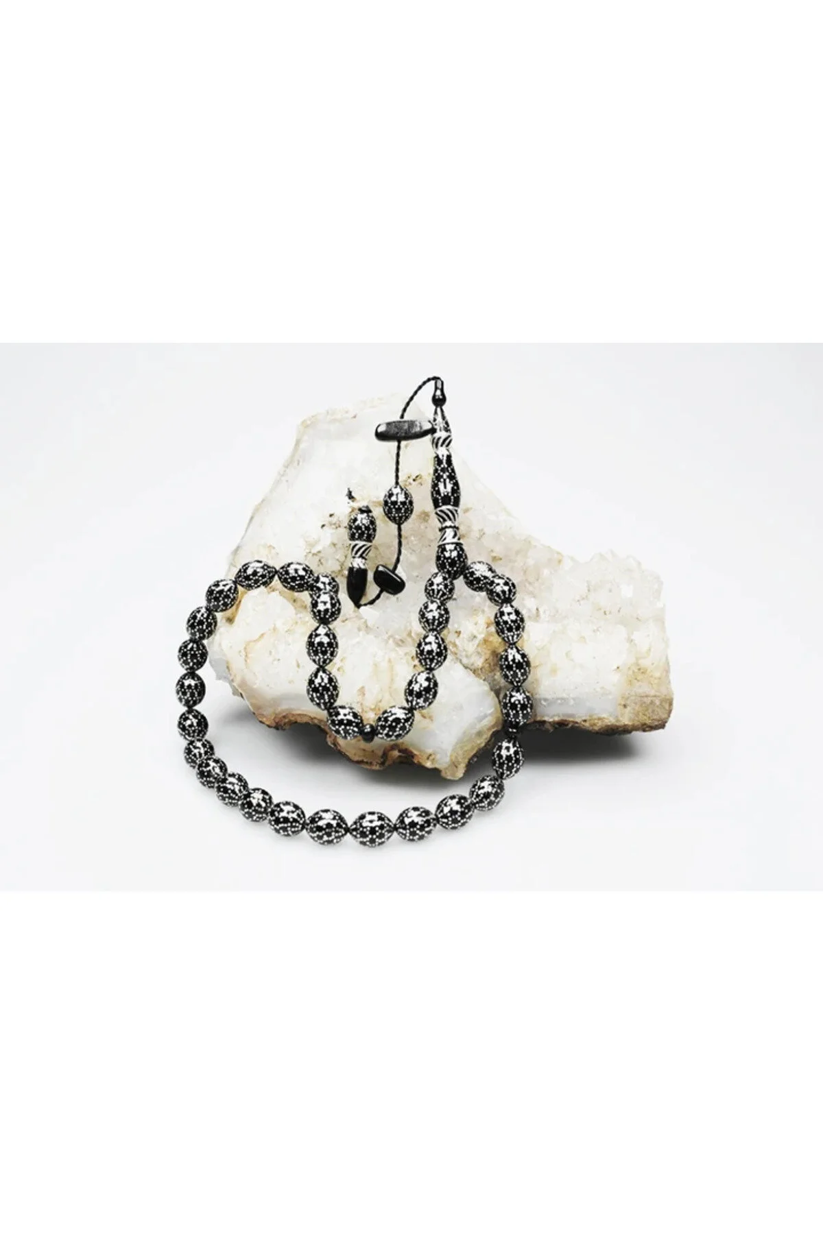 تسبیح گل لانه زنبوری OLTU STONE ROSARY HÜNERTAŞ