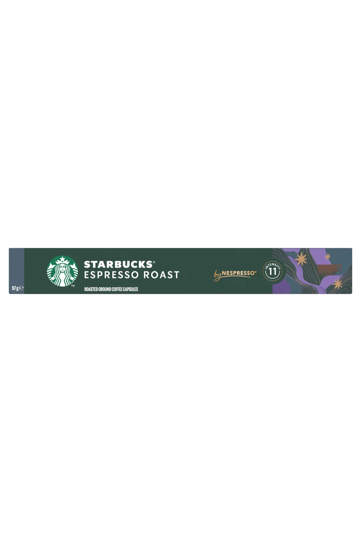 کپسول قهوه سازگار با نسپرسو برشته شده اسپرسو 57 گرم استارباکس Starbucks