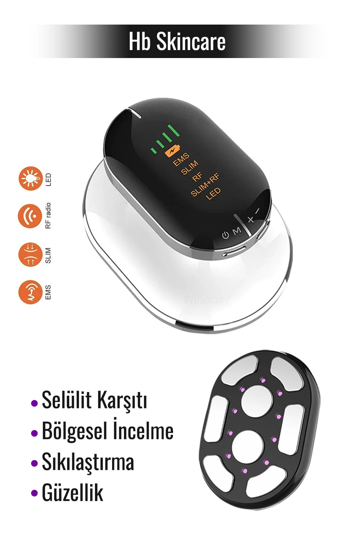 ماساژور صورت ماساژ محکم کننده SLIMMINGX و دستگاه سلولیت hb skin care