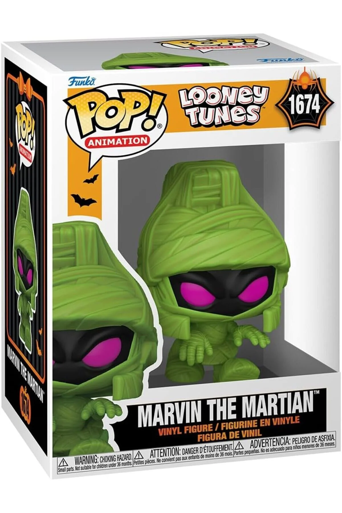 فیگور انیمیشن پاپ LOONEY TUNES MARVIN MUMMY اصل Genel Markalar