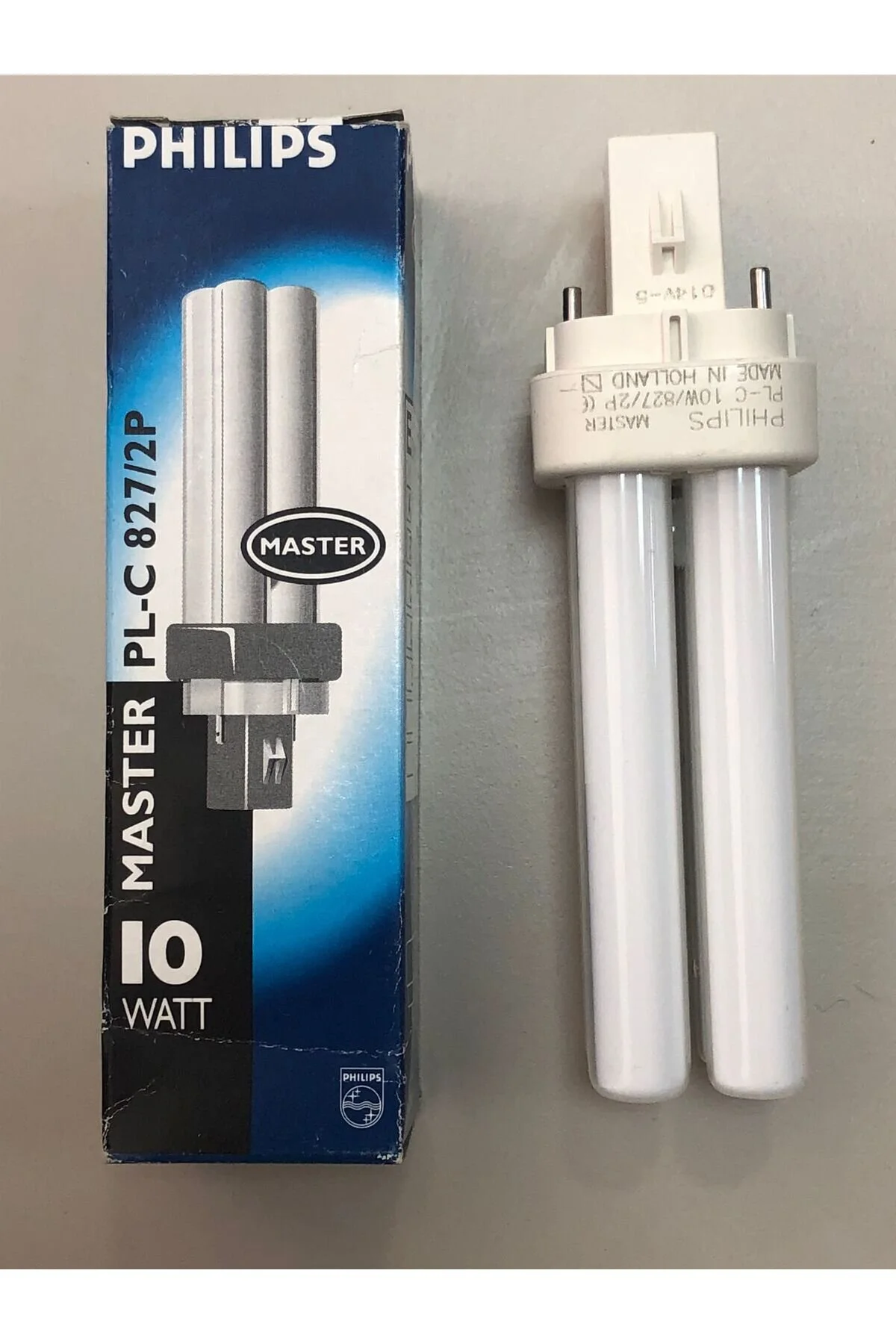 لامپ 2 PHILIPS PLC 10W 827 2P LAMBA 600 LUMEN 2700 KELVIN YELLOW فیلیپس Philips