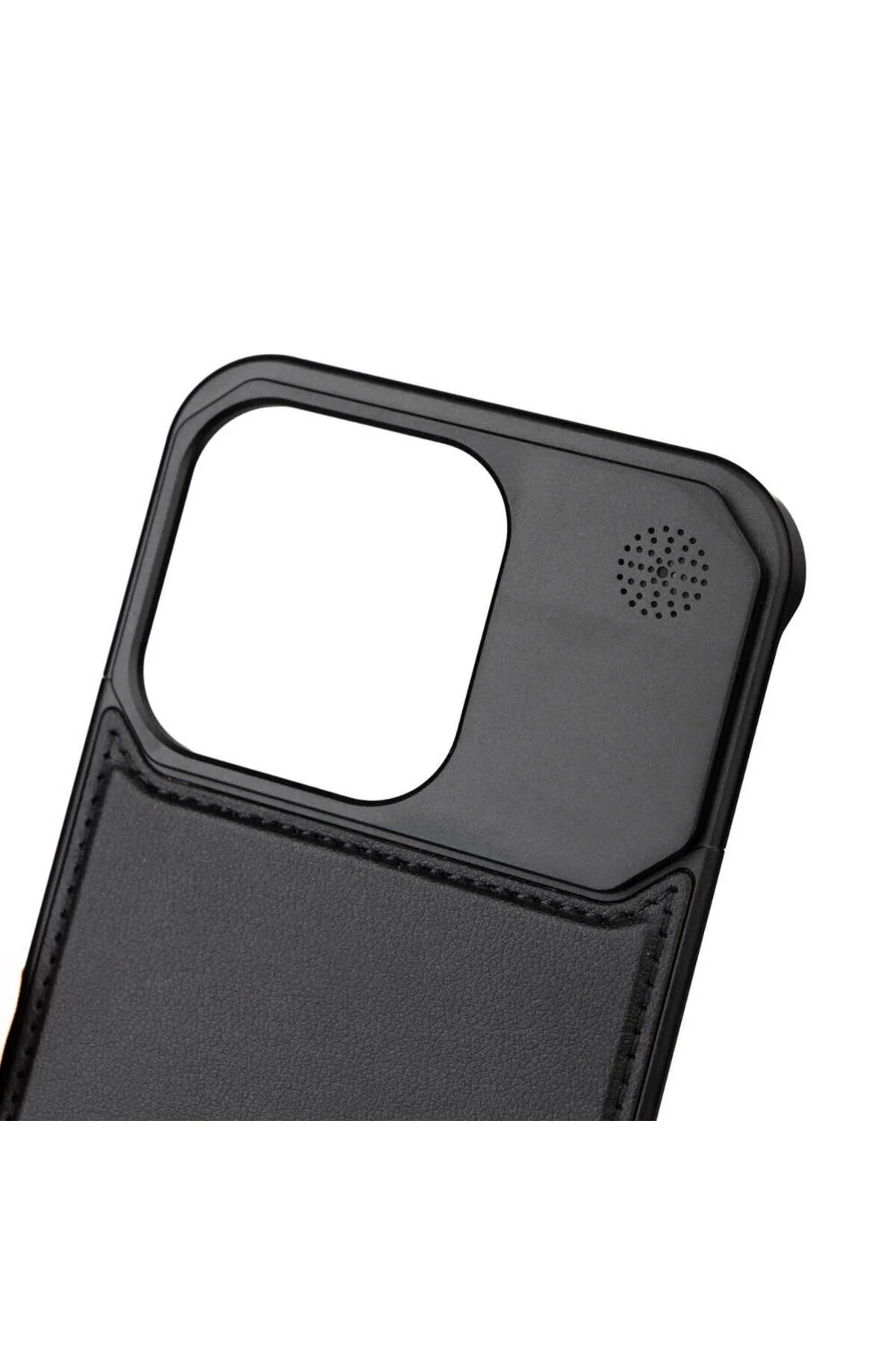 کاور و قاب APPLE IPHONE 15 PRO CASE MAGSAFE CHARGING مکانیزم ویژه با محفظه عطر MOSTAR COVER مشکی Kılıfist