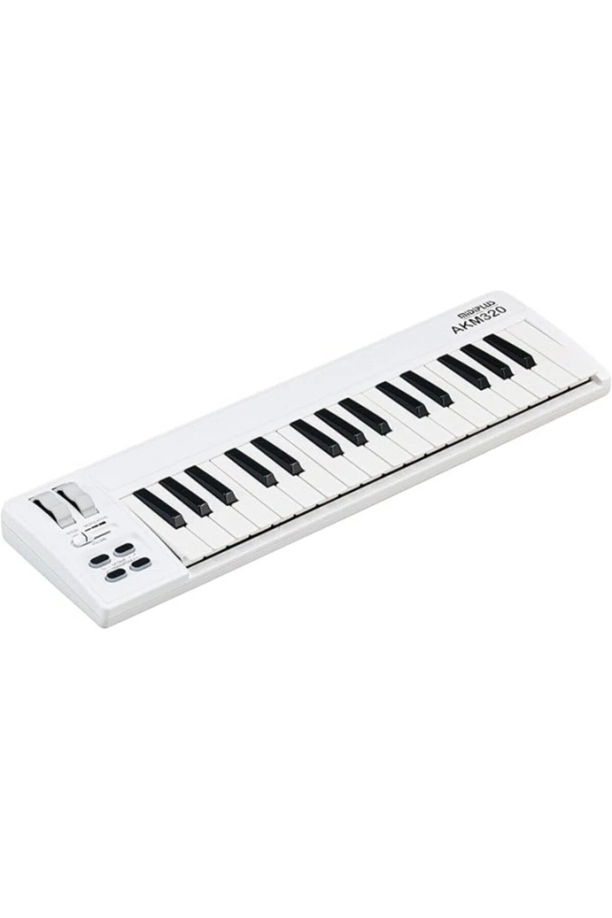 فناوری ضبط MIDIPLUS AKM320 سفید 32 MINI KEY USB KEYBOARD کنترلر ShopZum