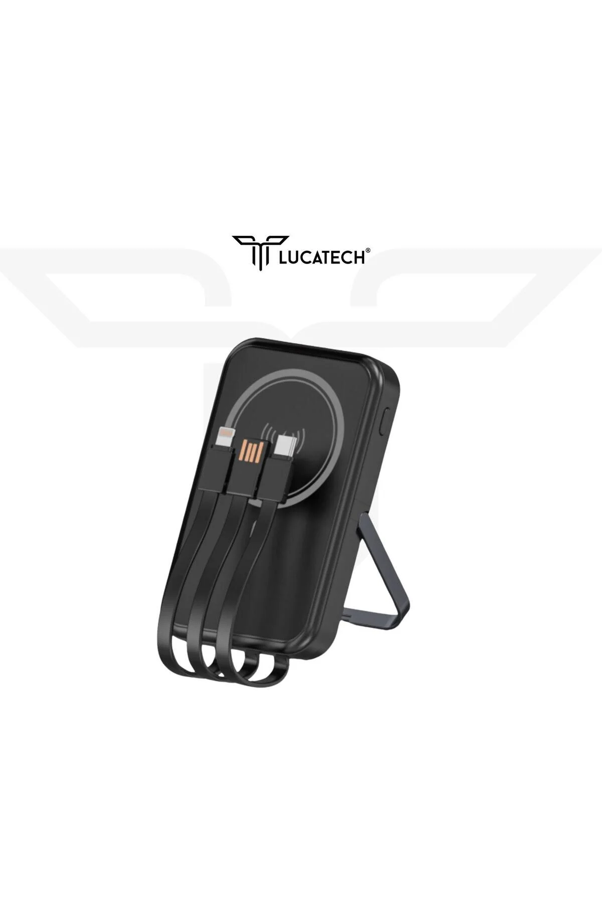 پاوربانک MAGSAFE IPHONE 14 PRO 15 سازگار با 13000 میلی آمپر ساعت 25 وات اورجینال Lucatech
