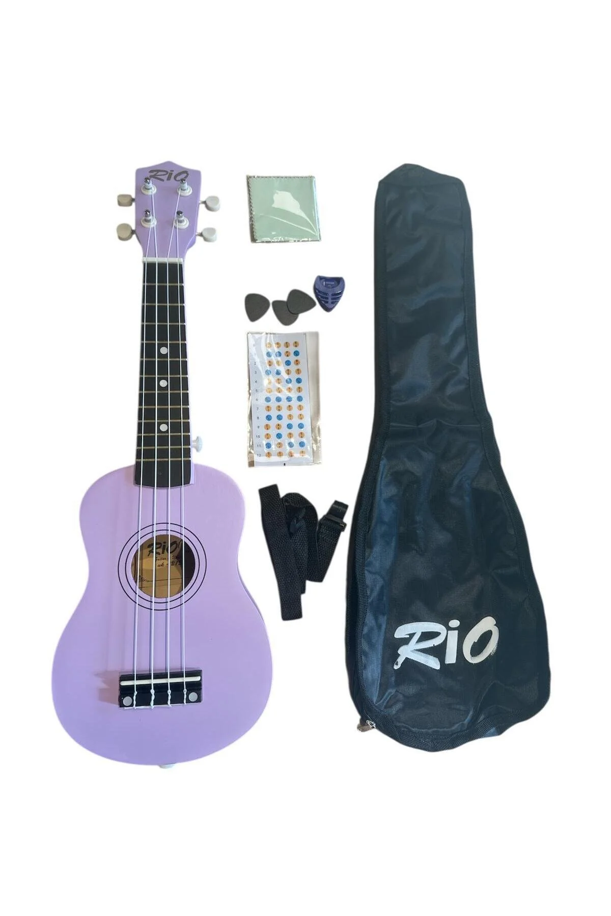 اوکلله SOPRANO LILA UKULELE CASE و PENA 54CM müzikhane