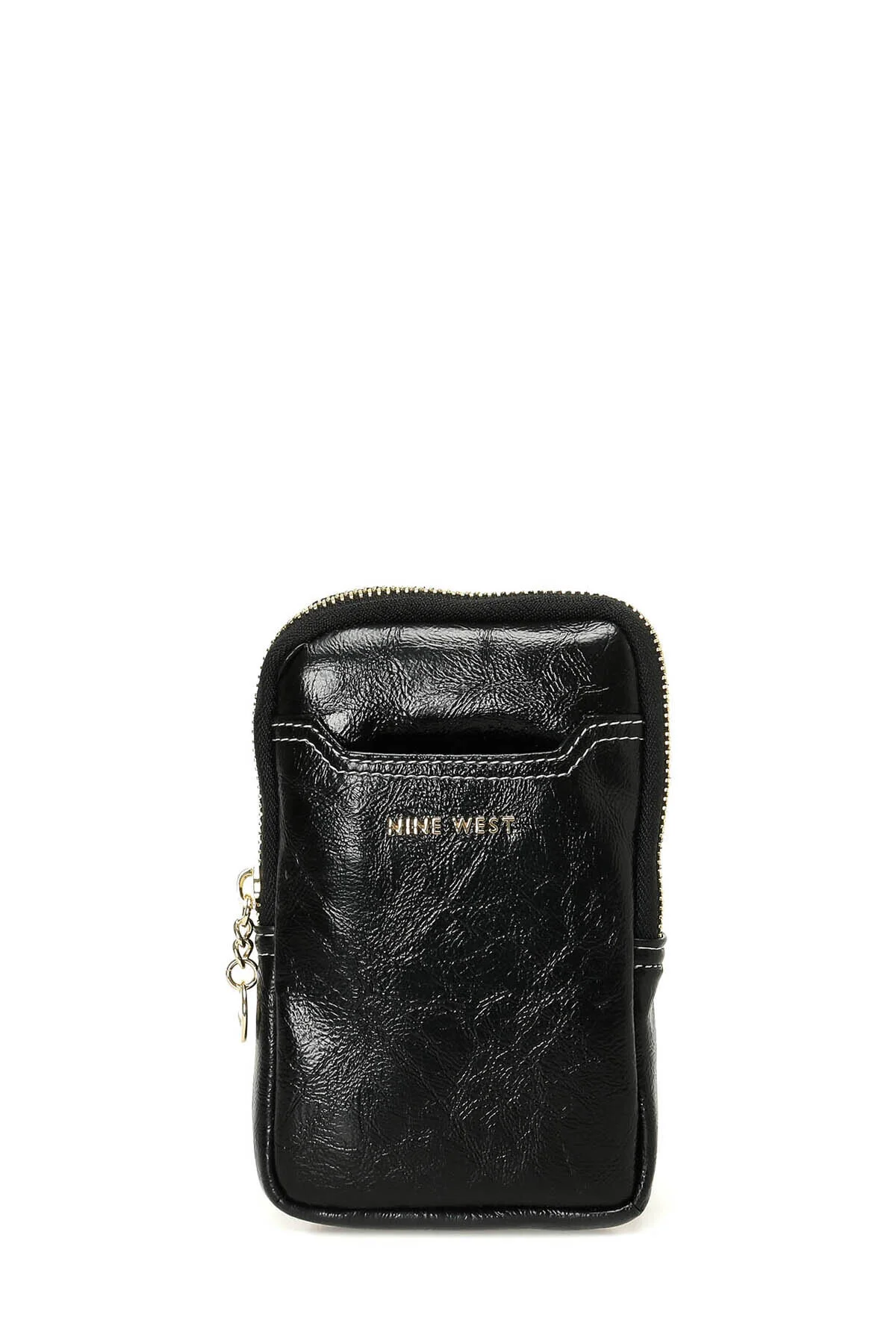 لوازم جانبی کیف مشکی زنانه تلفن 4PR اورجینال Nine West