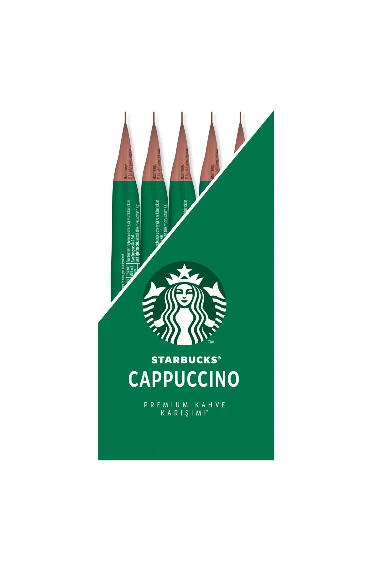 قهوه فوری میکس پرمیوم کاپوچینو 3 X بسته 10 تایی 10X18 گرم استارباکس Starbucks