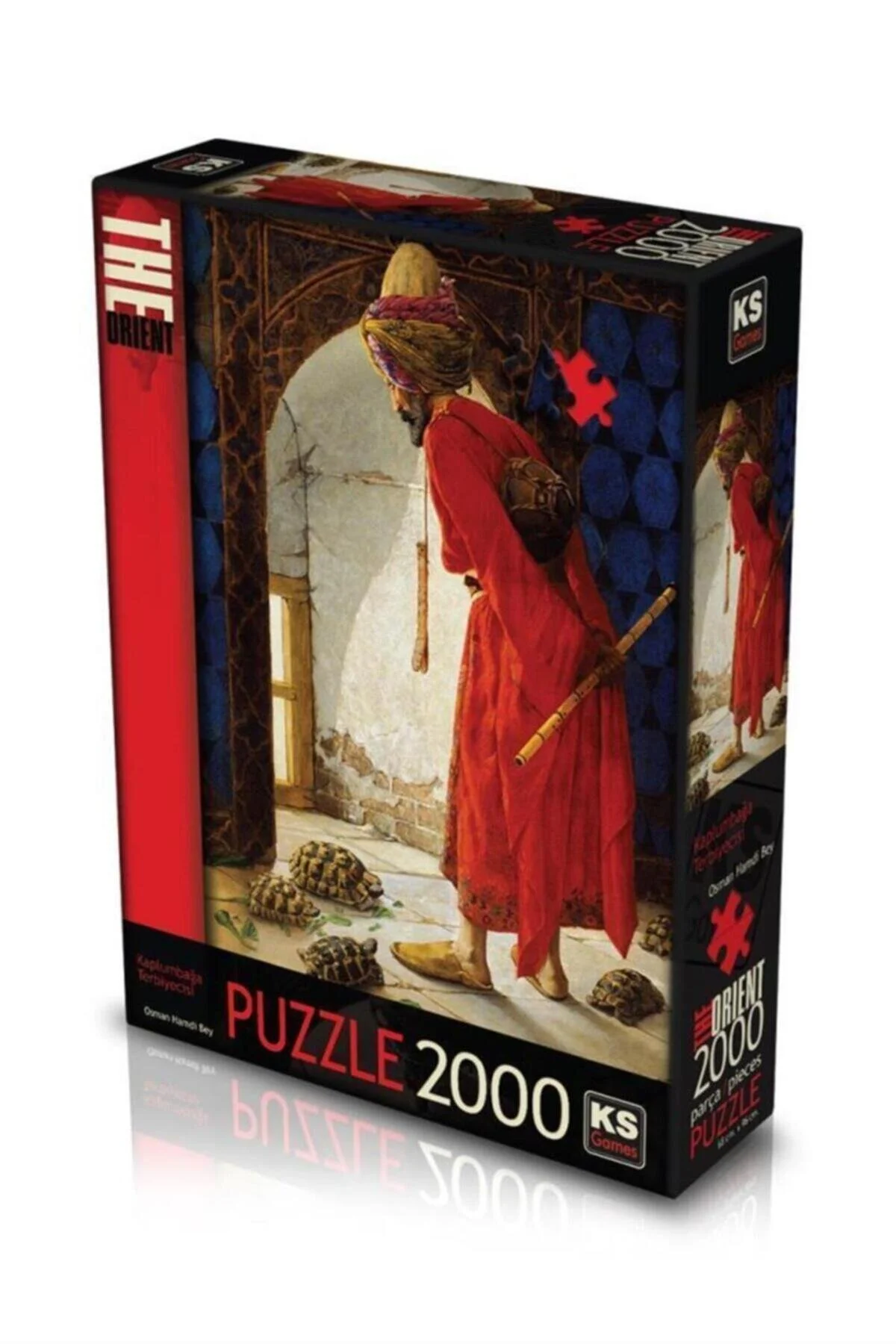 پازل KS GAMES 2000 PIECE TURTLE TRAINER OSMAN HAMDI BEY PUZZLE 11296 Genel Markalar