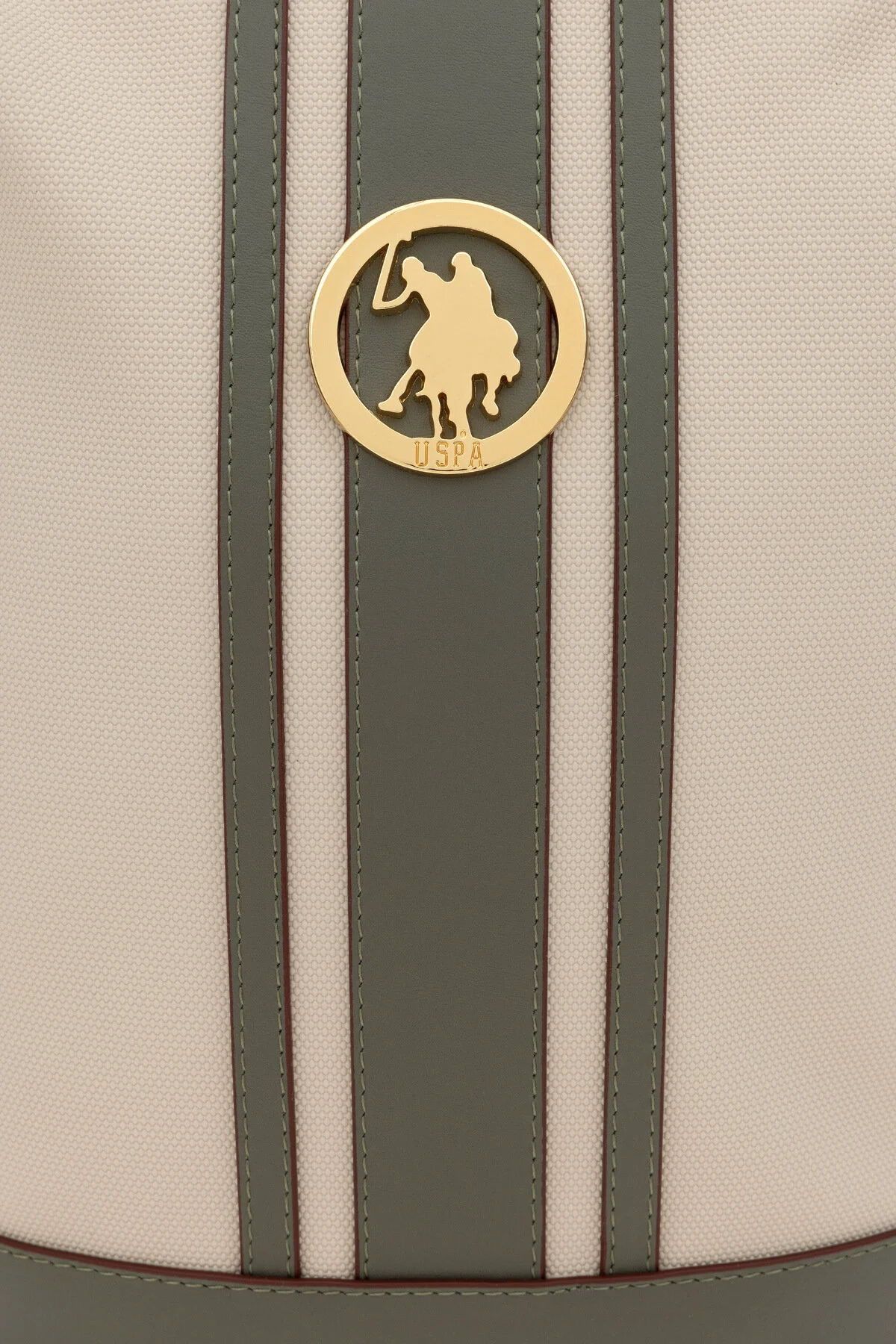 کوله پشتی زنانه رنگ سنگی U.S. Polo Assn.