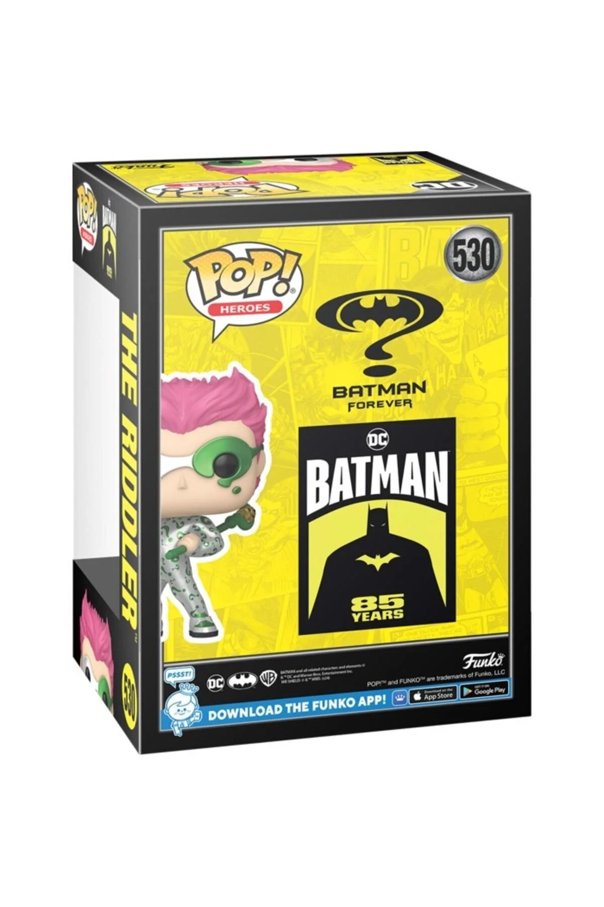 فیگور پاپ فیلم: بتمن چهره های وینیل ریدلر MT را برمی گرداند Funko