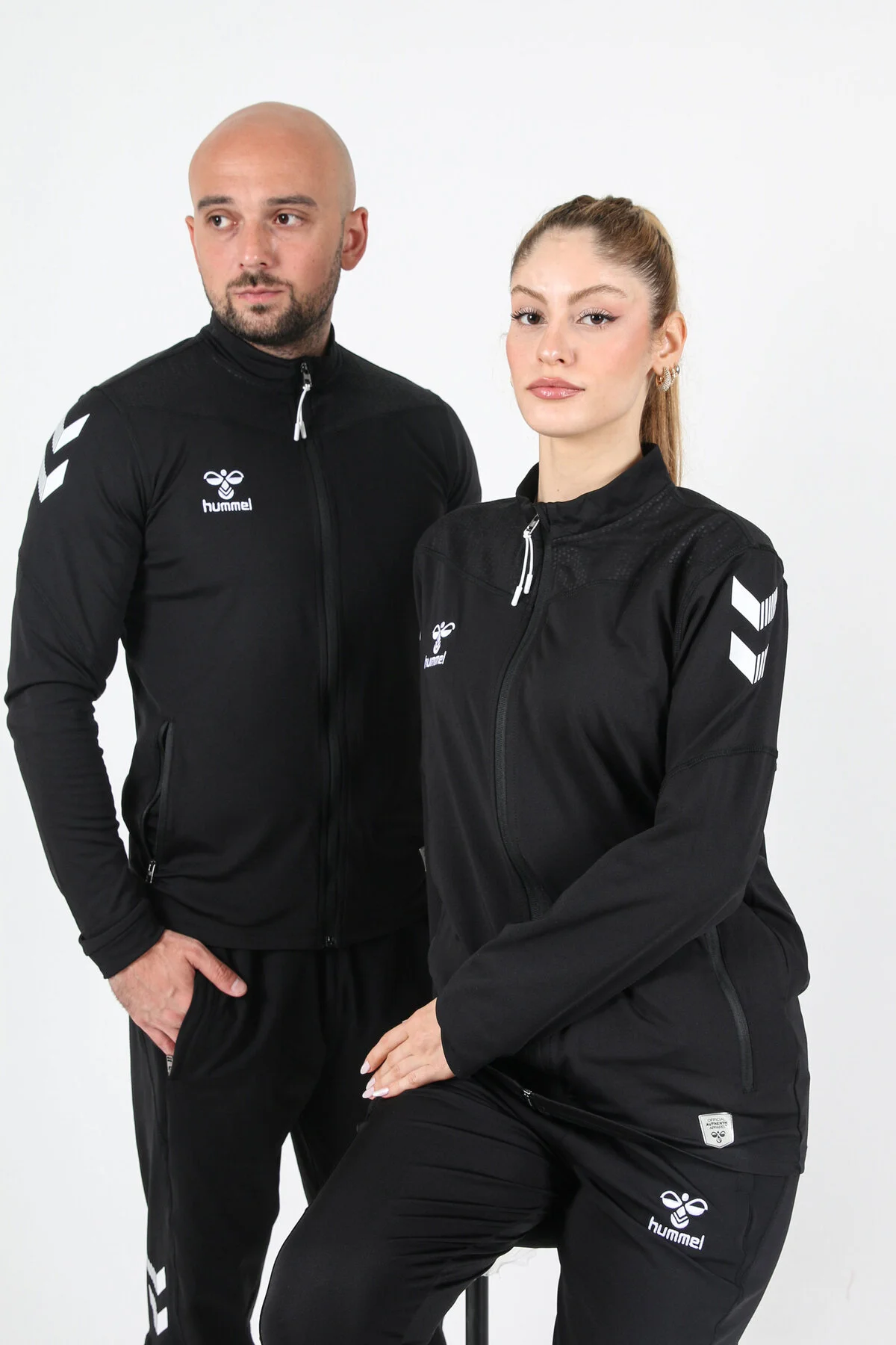 ژاکت ورزشی مشکی مردانه اورگان هومل اورجینال hummel