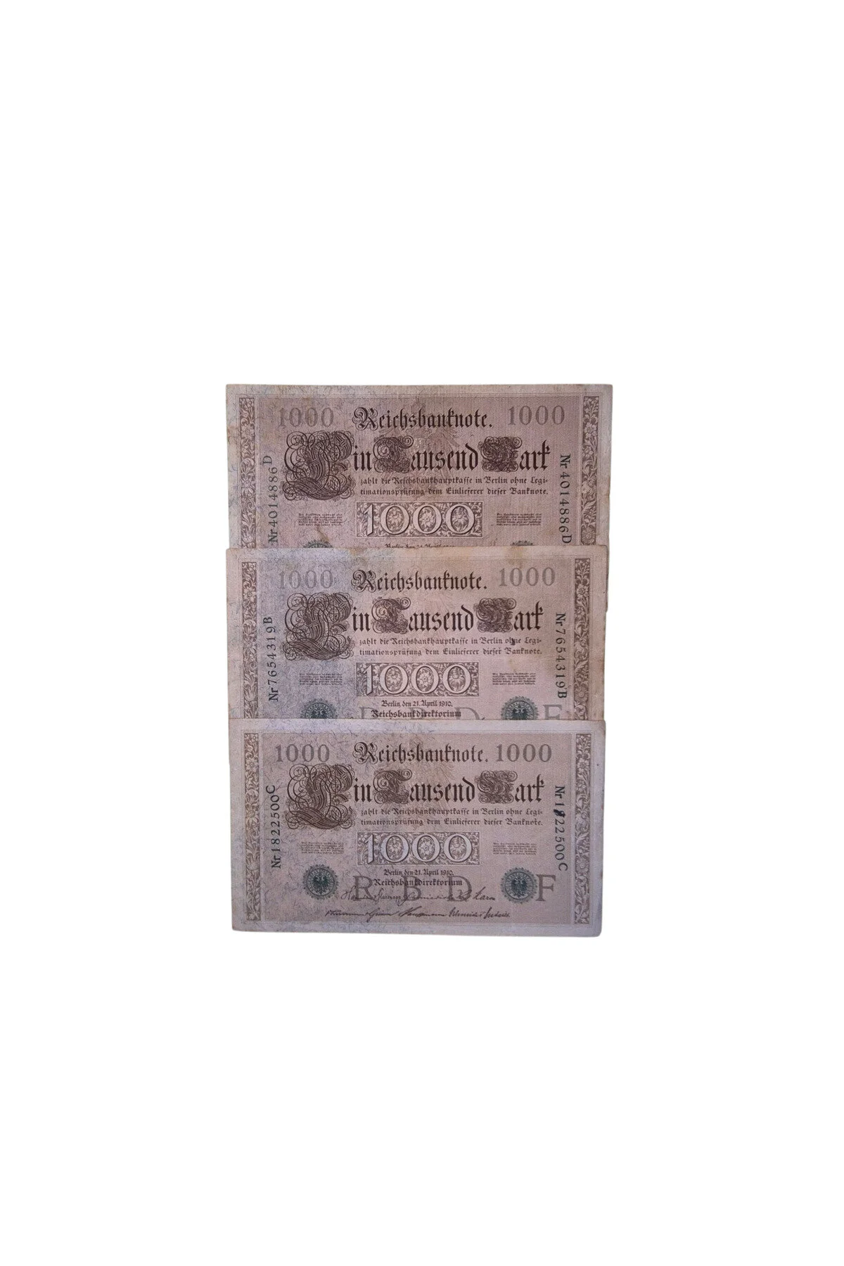هدیه مفهومی 1910 بن مارک 3 تعداد زیادی Koleksiyon