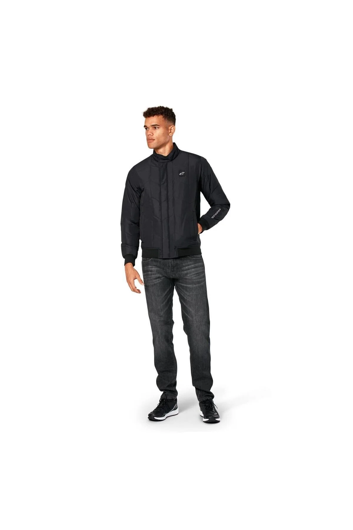 لباس گرمایشی موتورسیکلت مردانه و زنانه پالتوی حرارتی روزانه سیاه اورجینال Alpinestars