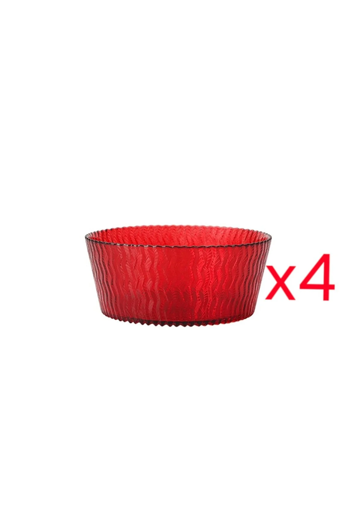 کاسه کسب و کار قرمز MAGNALIA 4 PC 16CM Porland