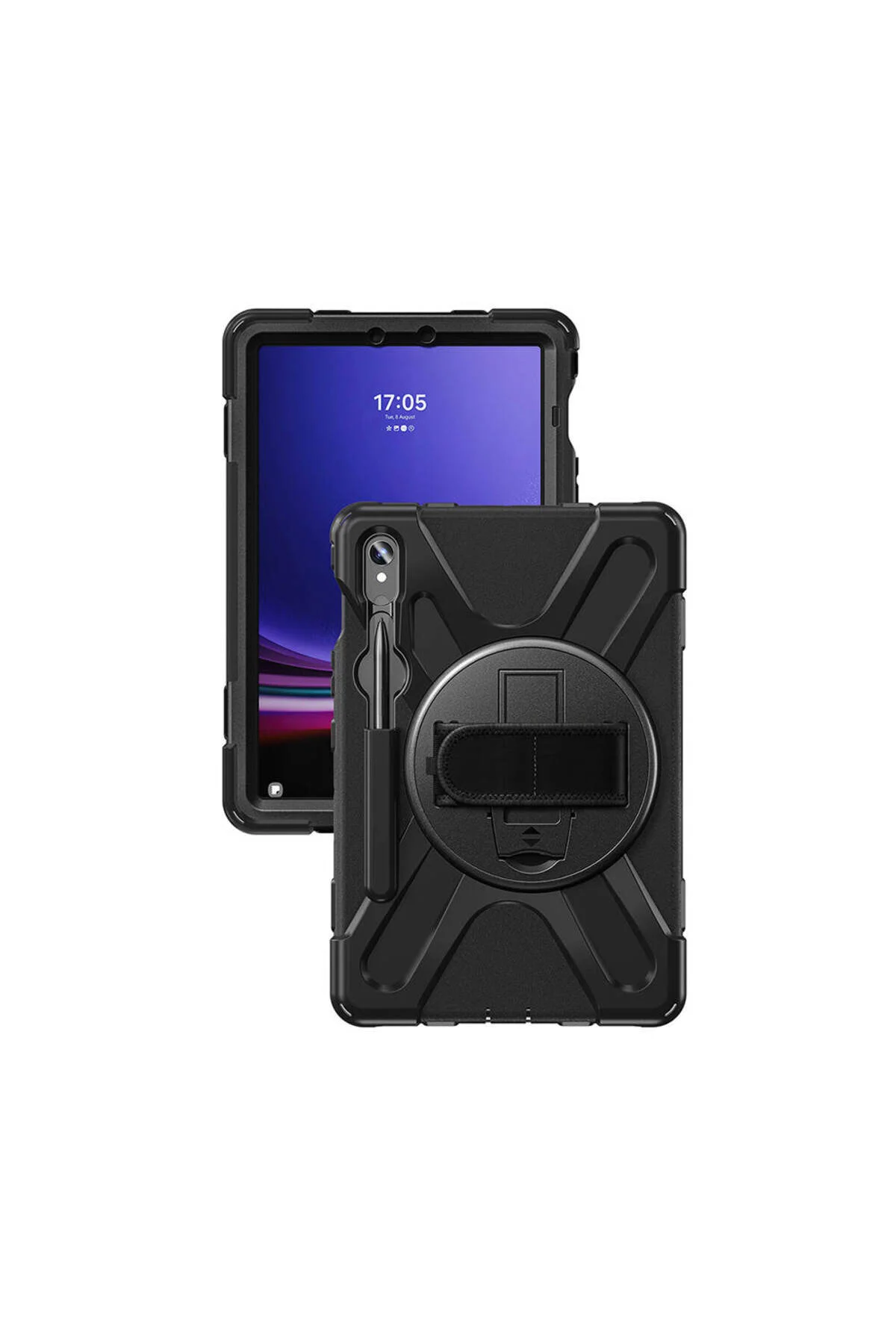کاور تبلت GALAXY TAB S9 FE DEFENDER SILICONE مشکی Kılıfist