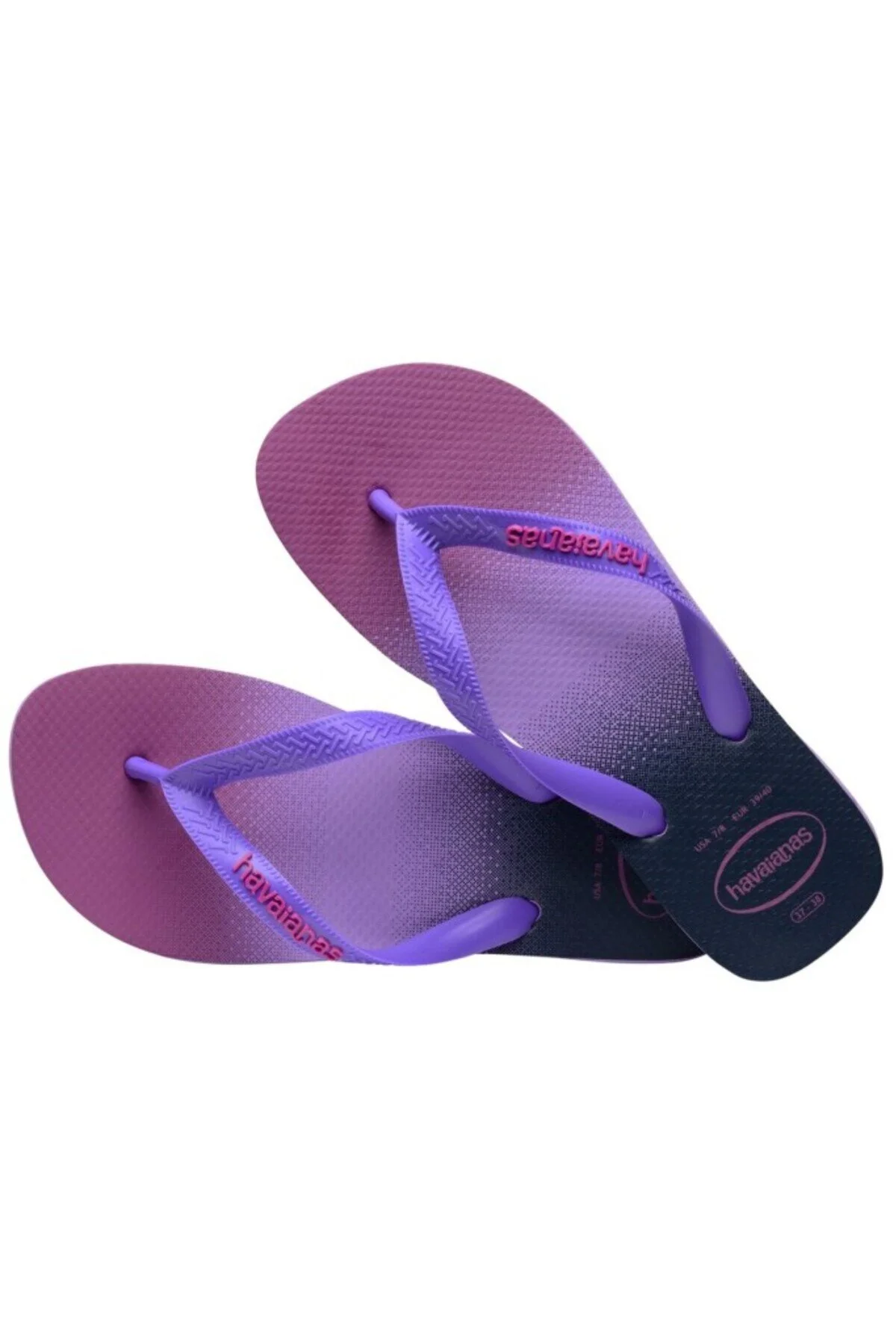 دمپایی بنفش زنانه کفش شمع مد هاوایاناس اورجینال Havaianas