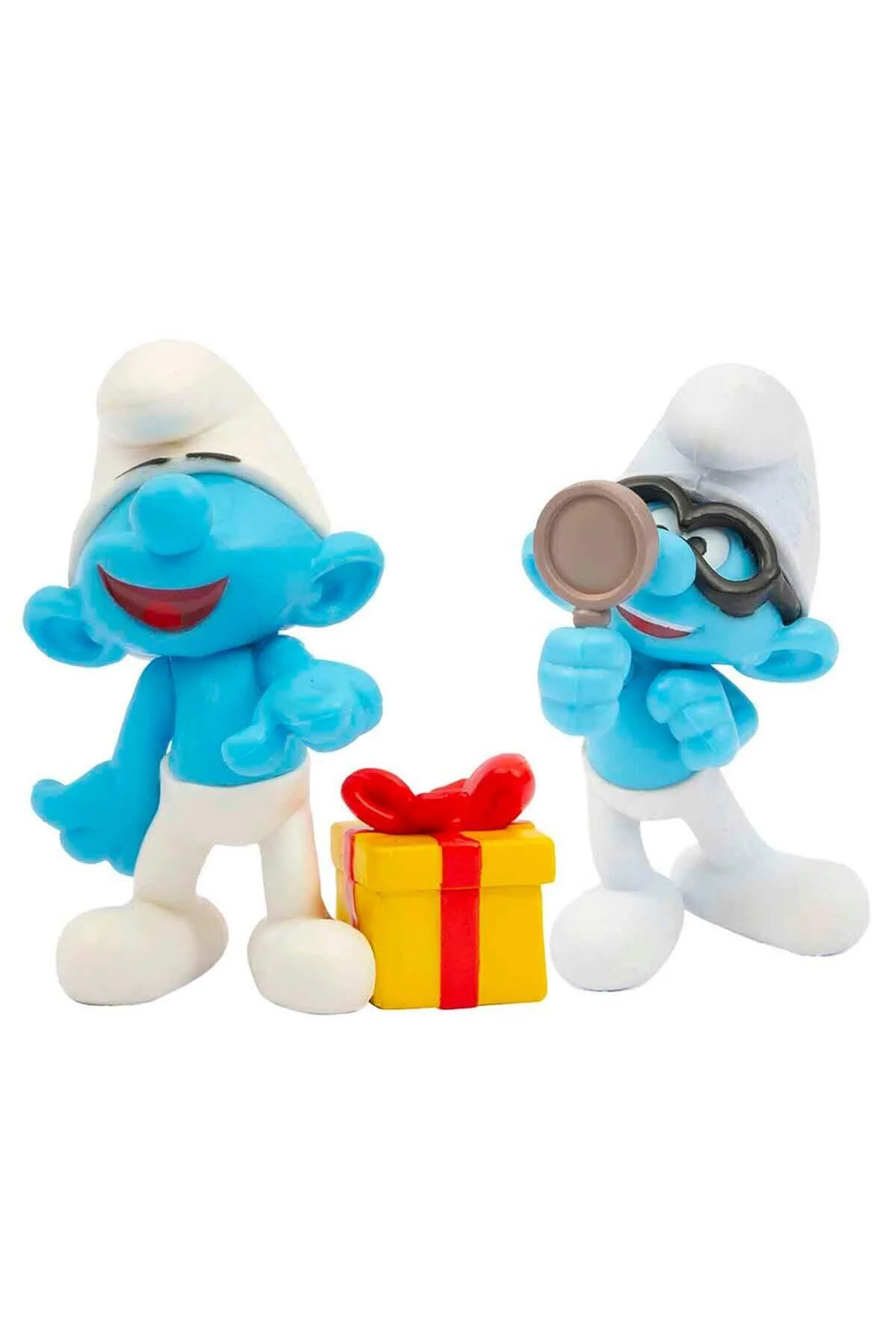 اسباب بازی های فیگور شخصیت SMURFS در حال تغییر رنگ 2 شکل بسته پف 34000 ŞİRİNLER