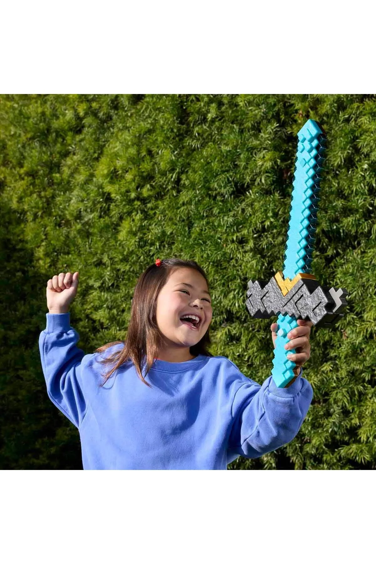 اسباب بازی های فیگور شخصیت فیلم 2IN1 MINECRAFT TRANSFORMING SWORD JFR72 Minecraft