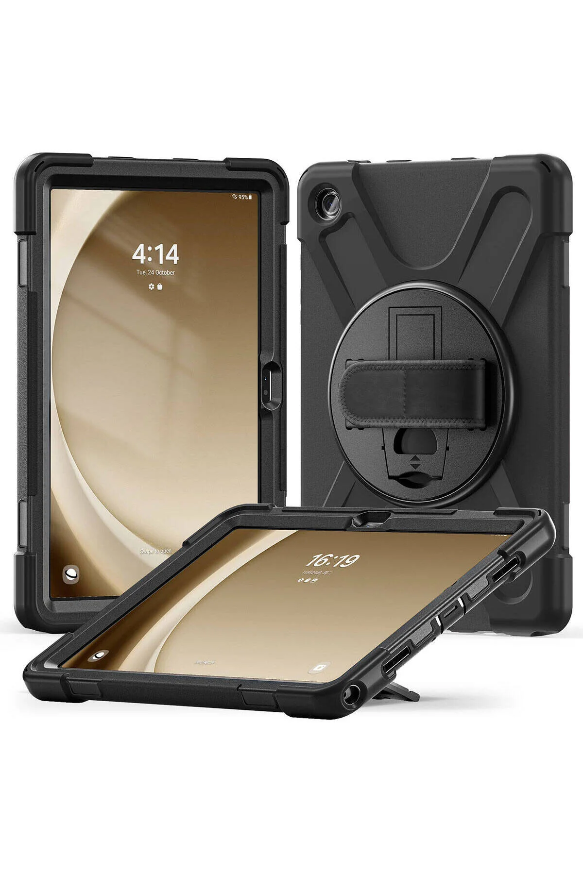 کاور تبلت GALAXY TAB A9 PLUS DEFENDER SILICONE مشکی Mobilteam