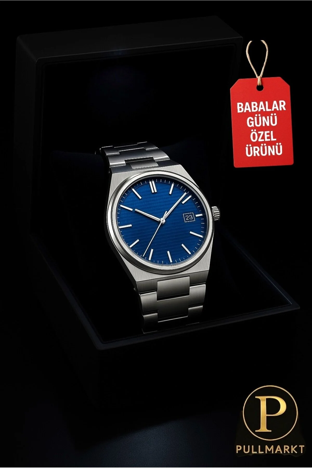 ساعت تقویم مچی آنالوگ pullmarkt