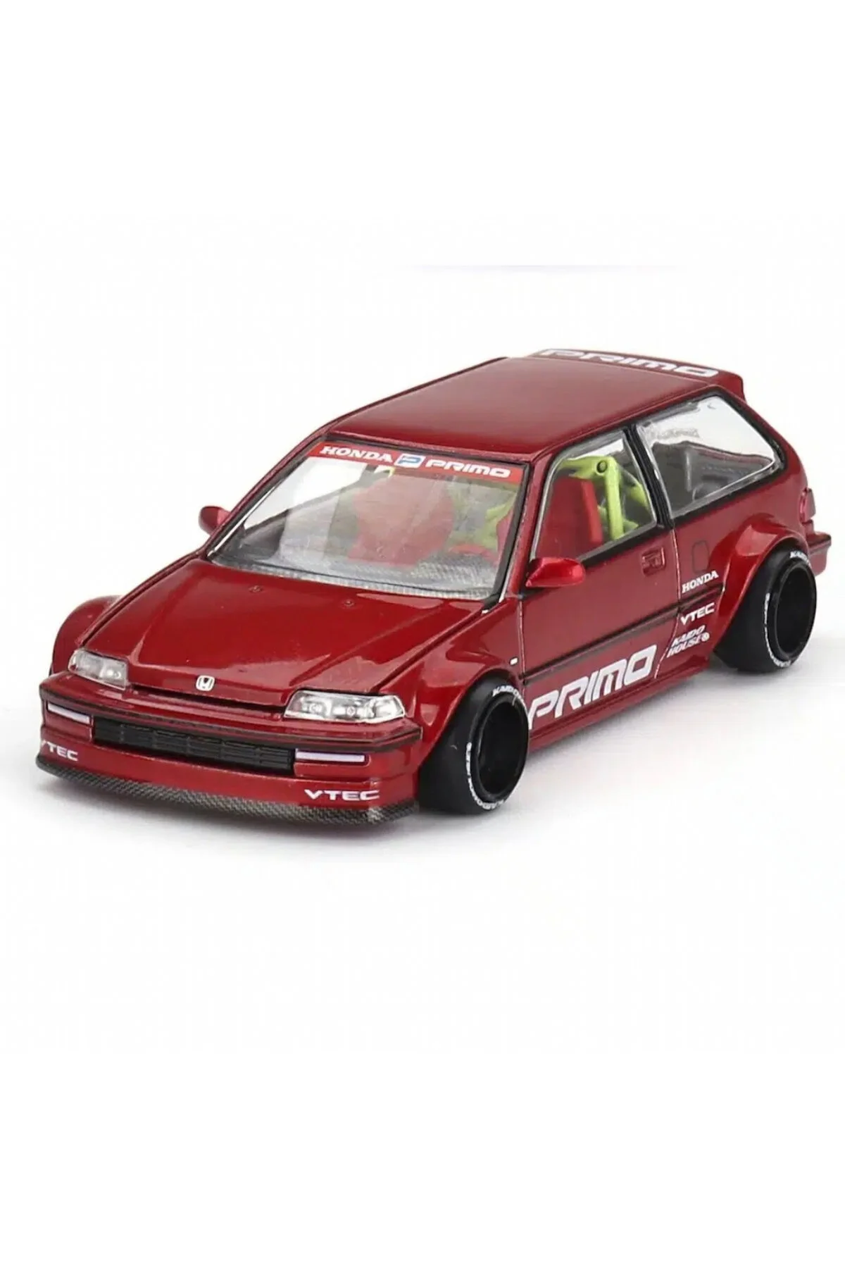 مدل خودرو 1 64 HONDA CIVIC EF KAIDO WORKS V2 KHMG156 MODEL CAR RED از ترکیه mini gt
