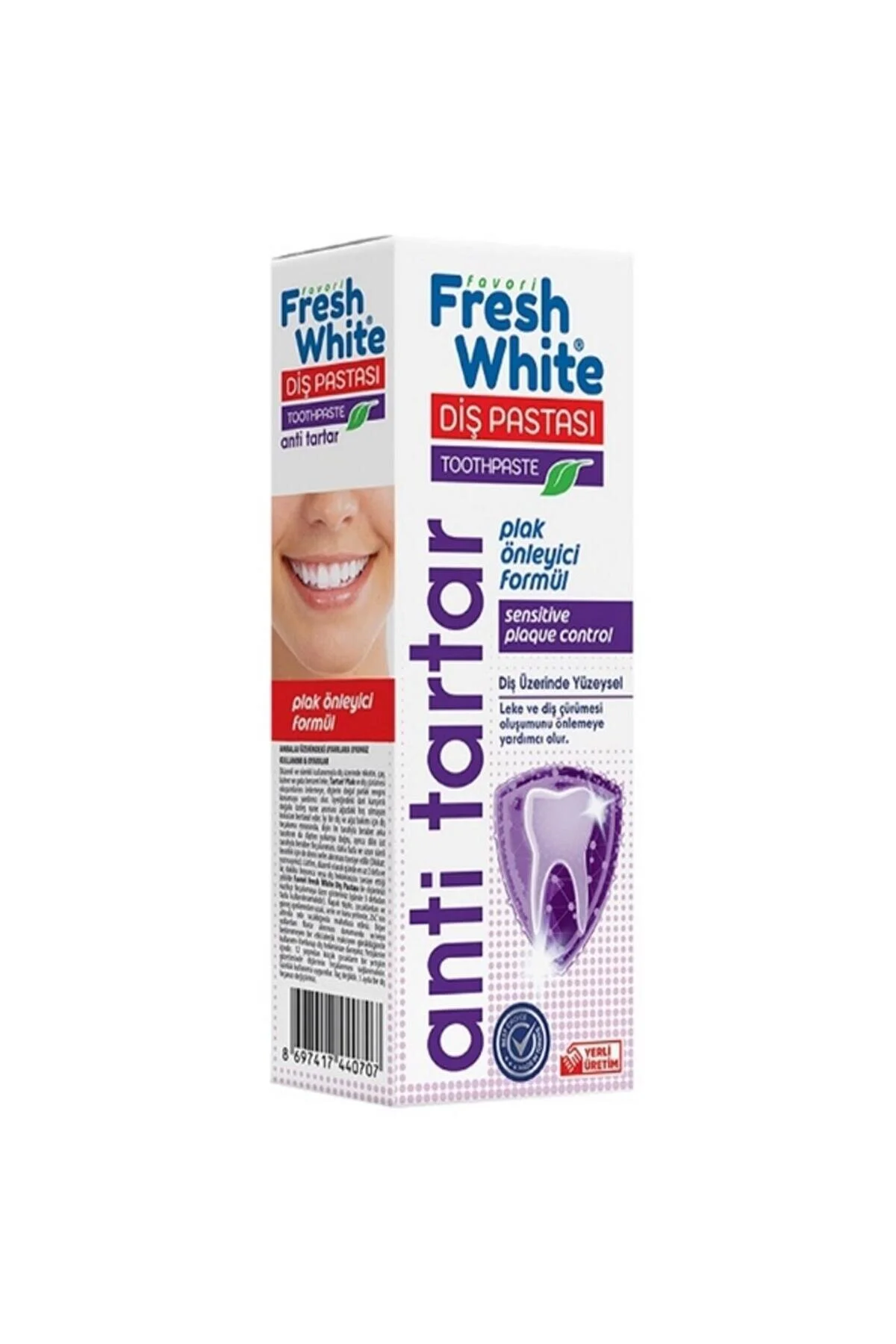خمیر دندان سفیدکننده ضد جرم با حجم 90 گرم Fresh White