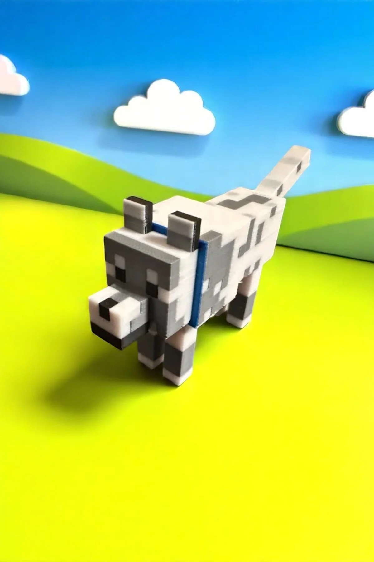 اسباب بازی های فیگور دیگر MINECRAFT CUTE LOYAL DOG 5 سانتی متر GiginGo