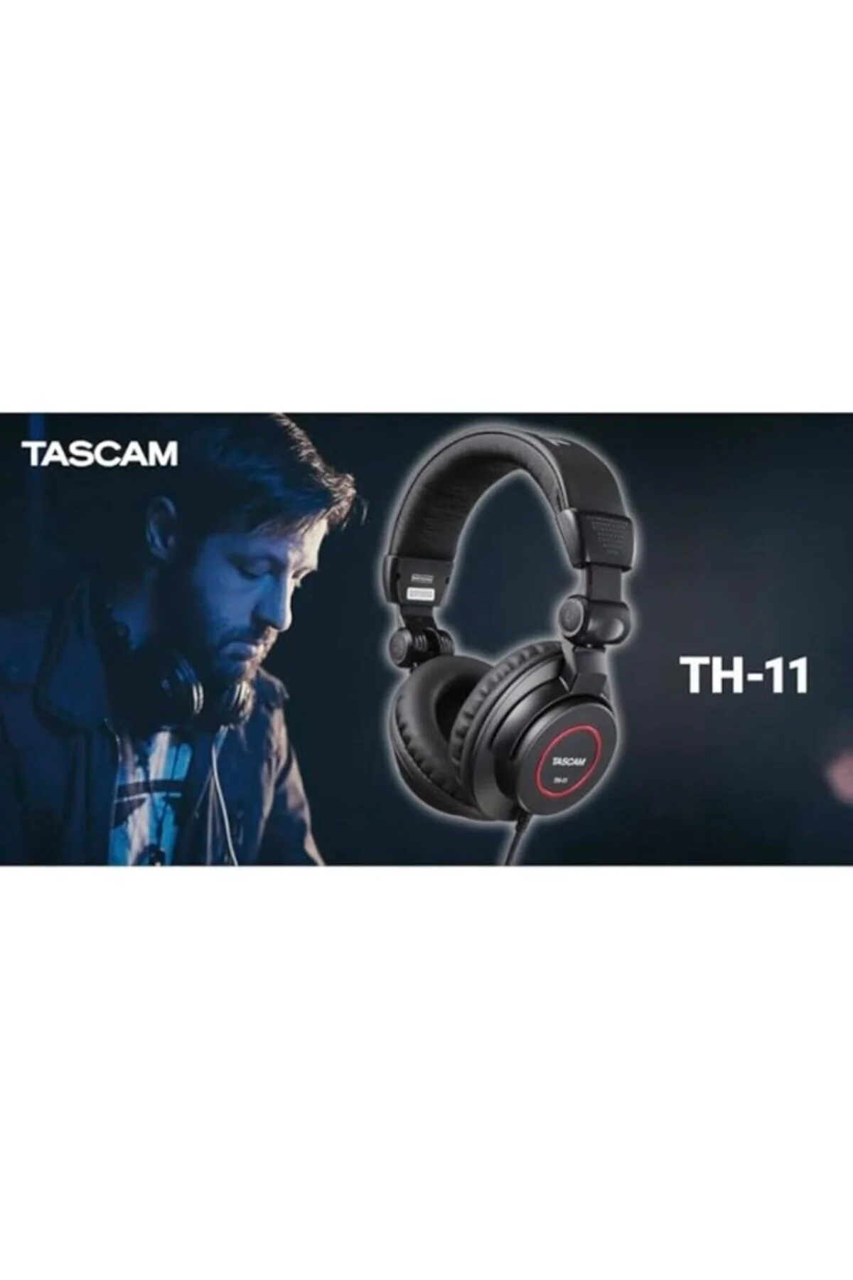 هدفون استودیویی استودیوی TASCAM TH 11 و هدست DJ ShopZum