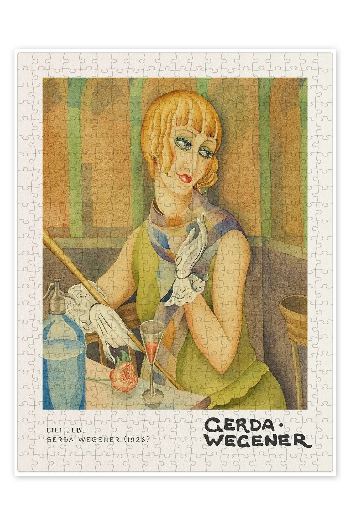 پازل LILI ELBE 500 تکه اره منبت کاری مویی آشپزخانه با تم برای بزرگسالان از ترکیه Jeronkarji