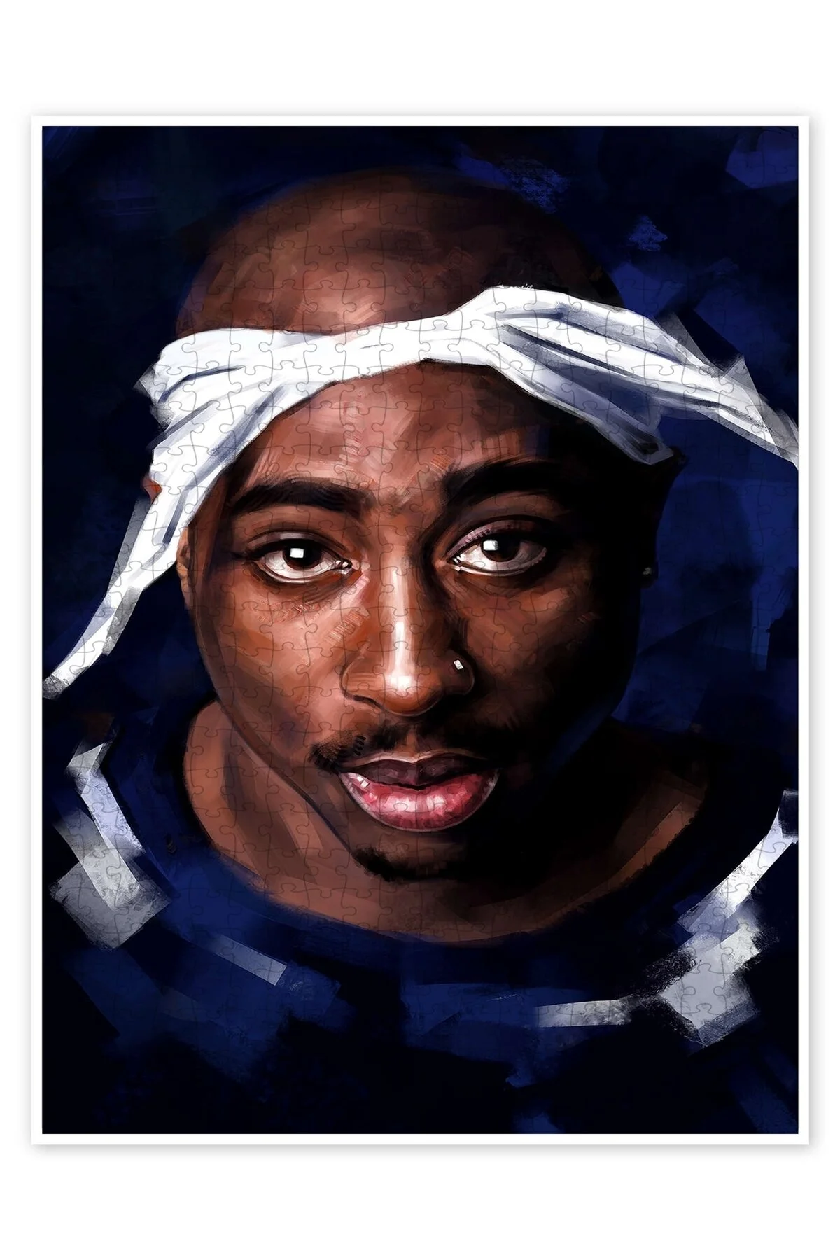 پازل 2PAC 500 PIECE اره منبت کاری مویی با موضوع فیلم کلاسیک از ترکیه Jeronkarji