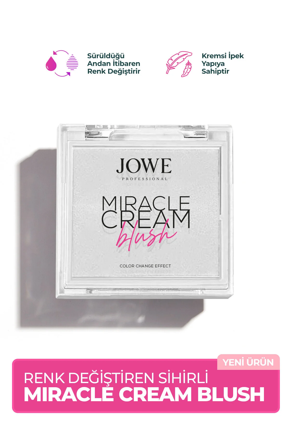 رژگونه کرم معجزه تغییر رنگ JOWE