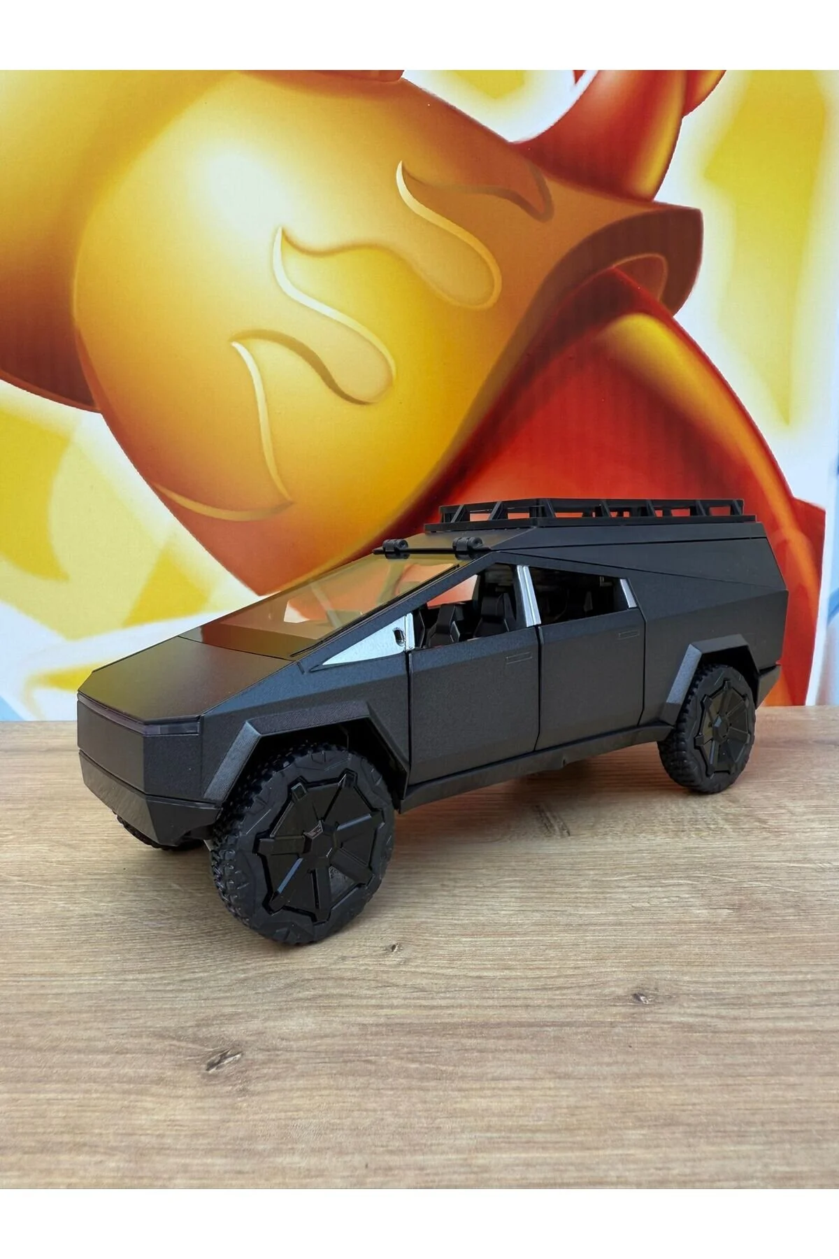 مدل خودرو TESLA CYBERTRUCK 1:24 DIECAST MODEL ماشین صدای دیکاست scntoys