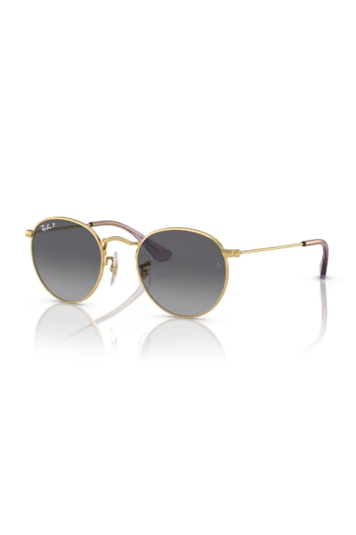 عینک آفتابی فلزی طلایی بیضی کودکانه RJ 44 ری بن Ray-Ban