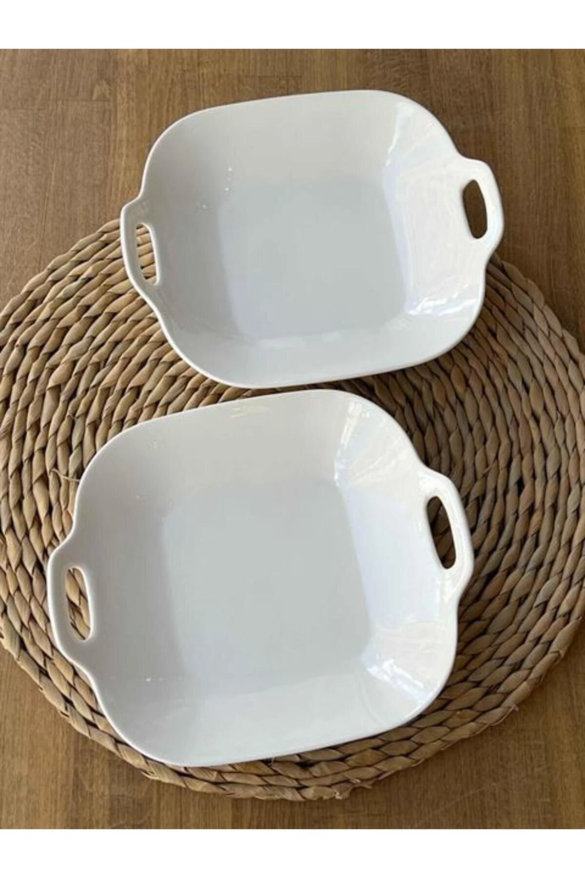 کاسه ارائه دسته مربع چینی 2 ROSSEV