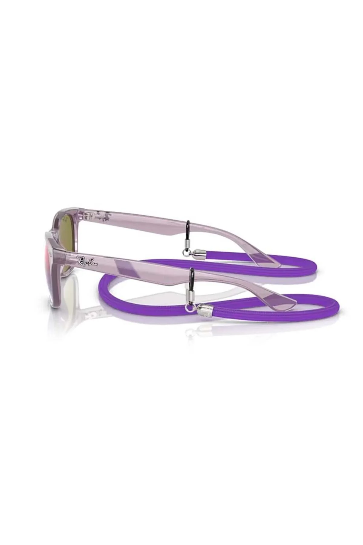 عینک آفتابی آینه ای بنفش بچه گانه RAY BAN RJ 9052S 7147B1 47 ری بن Ray-Ban