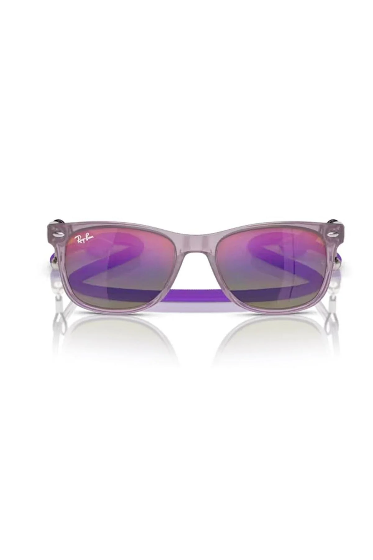 عینک آفتابی آینه ای بنفش بچه گانه RAY BAN RJ 9052S 7147B1 47 ری بن Ray-Ban