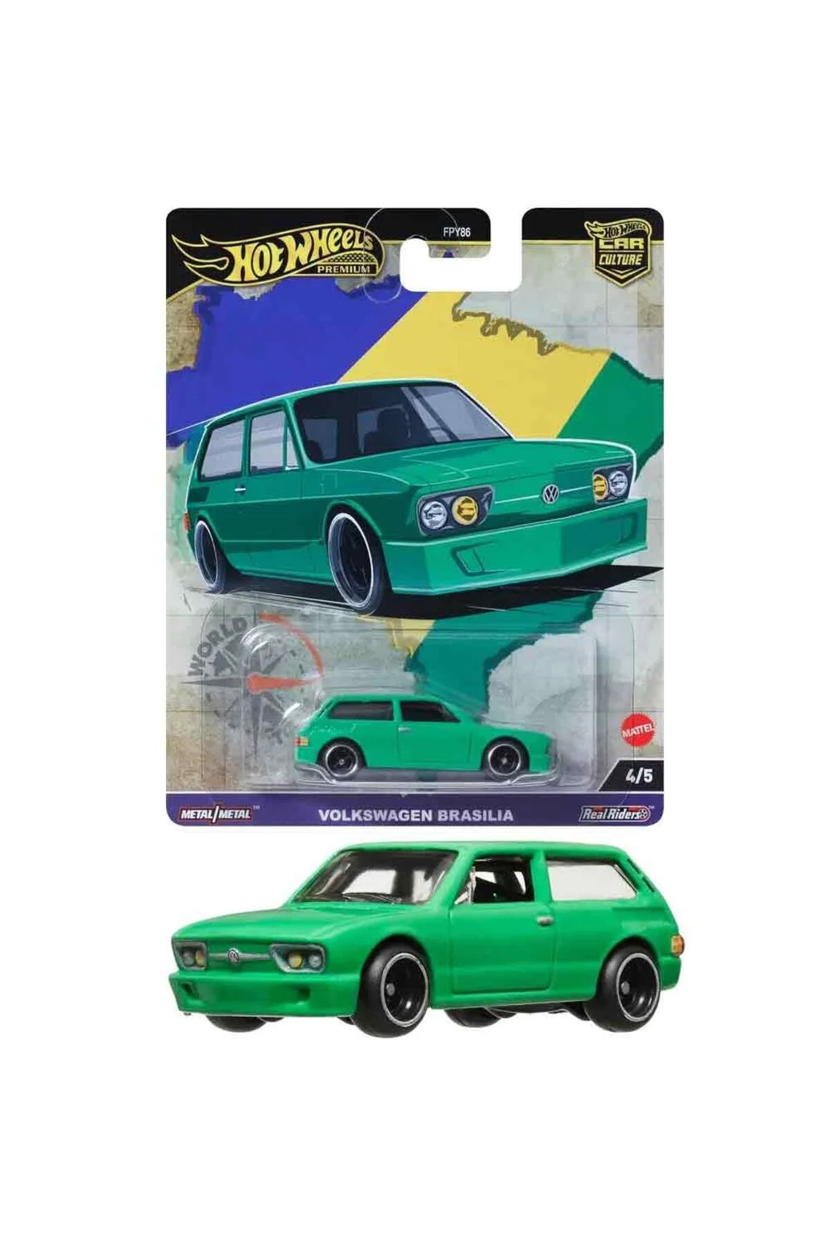 ماشین اسباب بازی تور جهانی کشت اتومبیل برتر 2024 5 مجموعه FPY86 961A HOT WHEELS