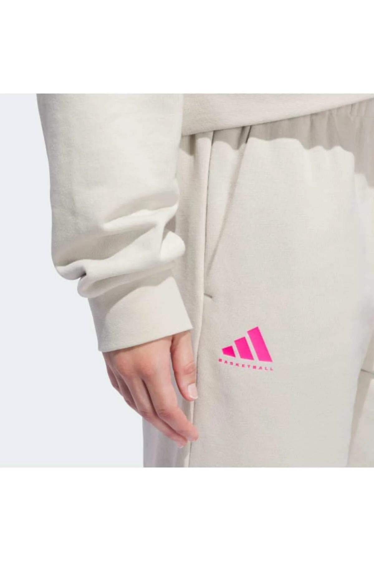 شلوار گرمکن زنانه نام بژ زن BB PANT SERVICE SIX JY4727 آدیداس adidas