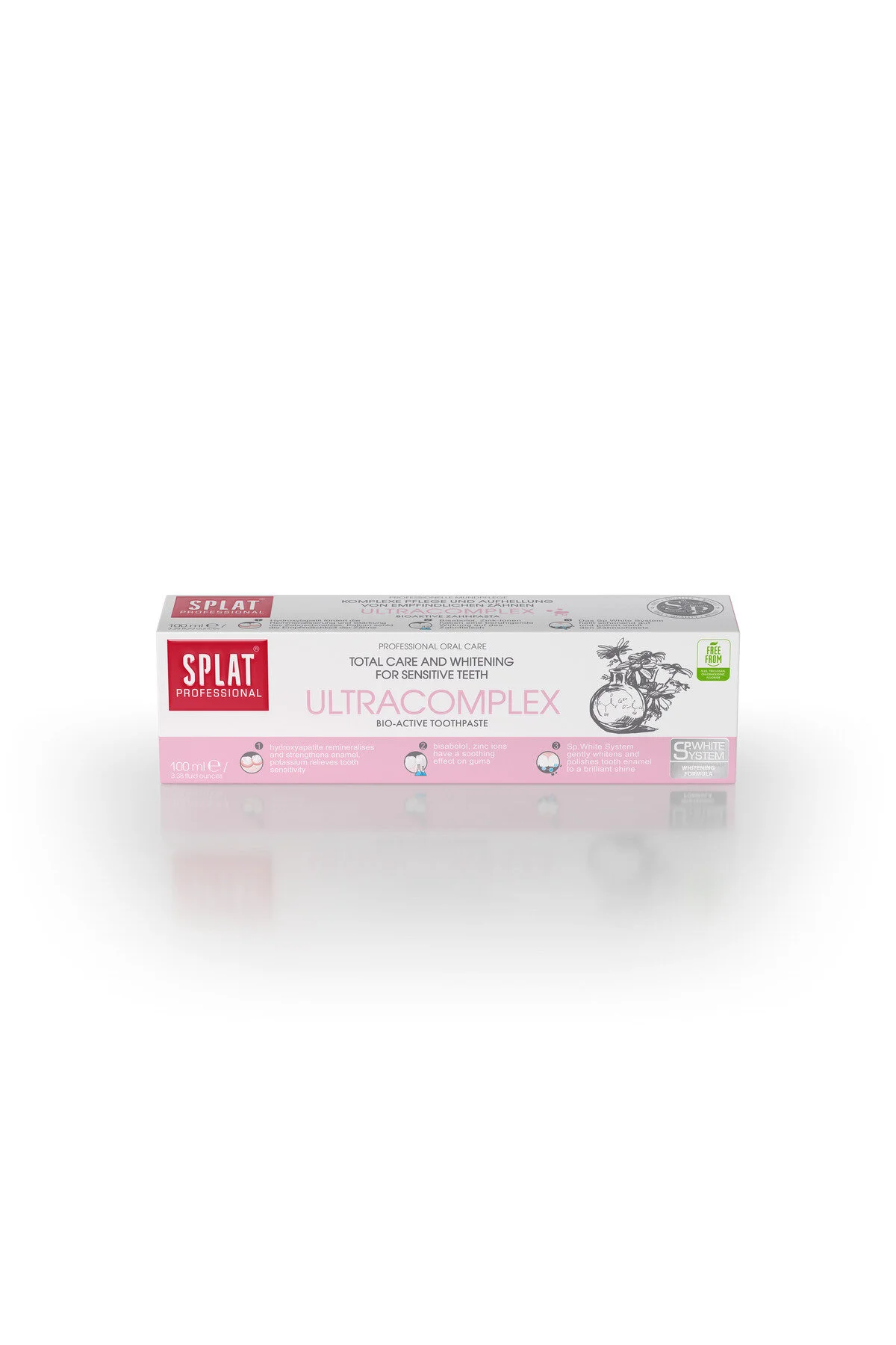 محصولات سفیدکننده دندان خمیر ULTRACOMPLEX 100 میلی لیتر Splat