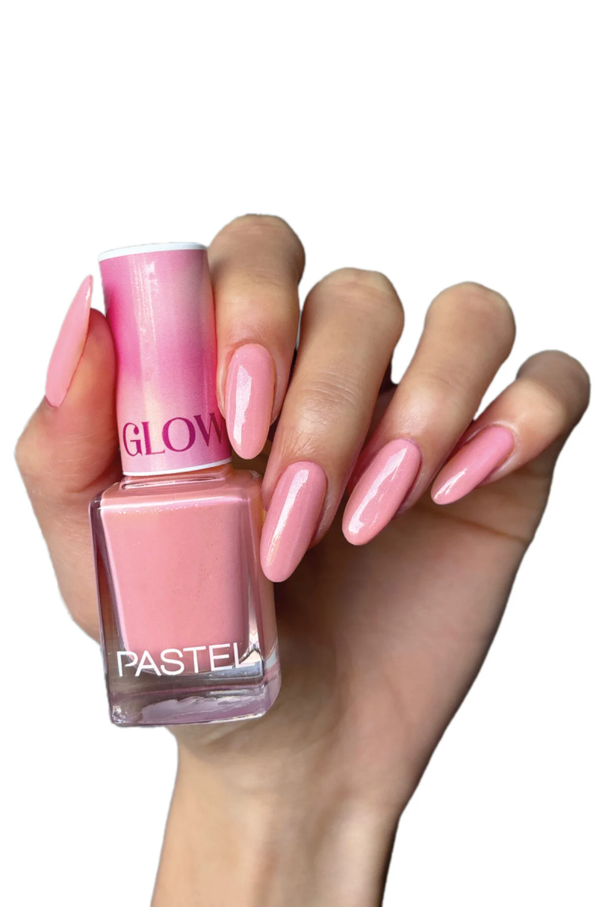 لاک ناخن رنگارنگ Aura 2025 از مجموعه تابستانه با شماره 447 پاستل Pastel