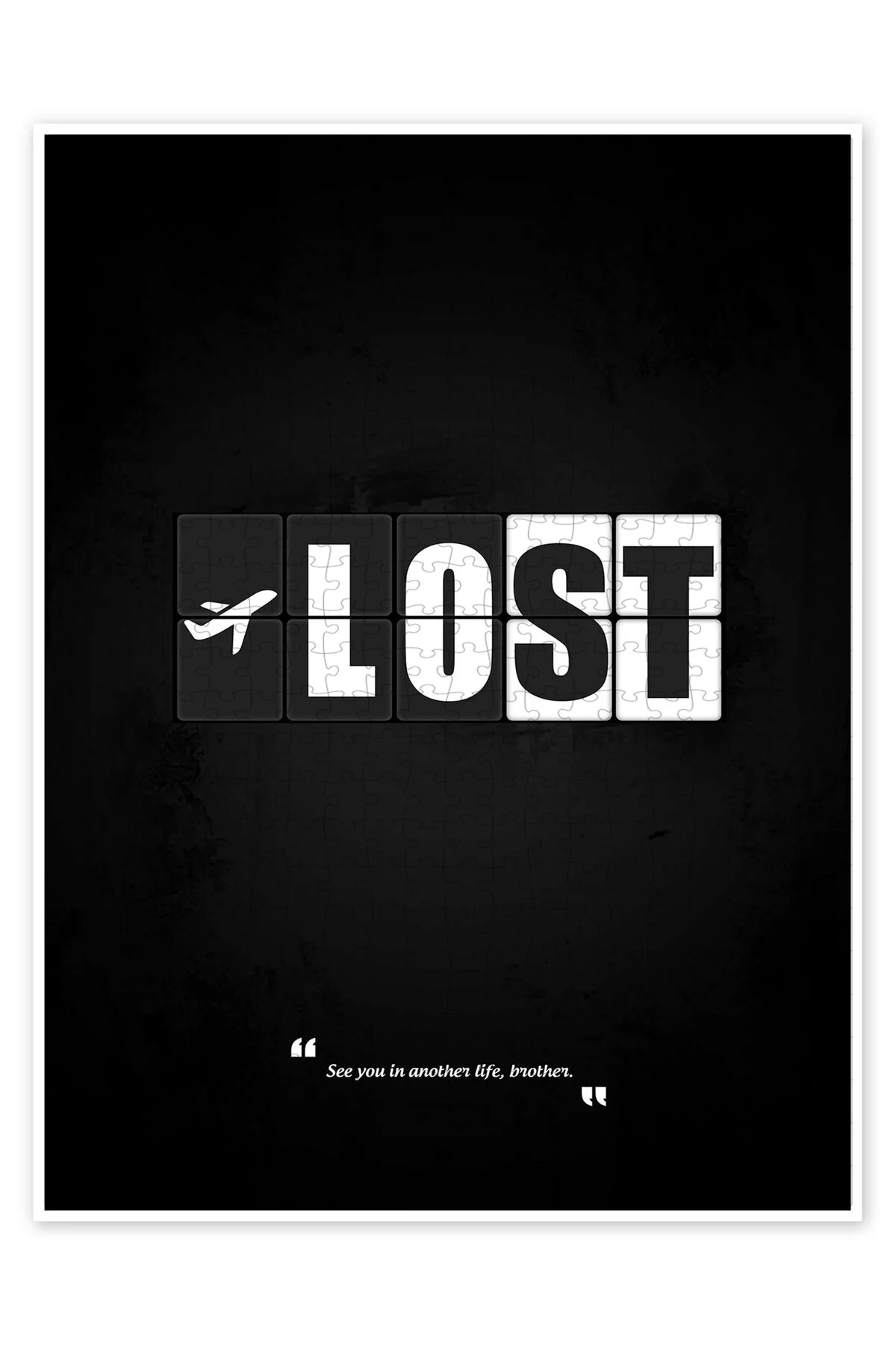 پازل THE LOST 500 PIECE PUZZLE اره منبت کاری مویی با موضوع فیلم کلاسیک Jeronkarji