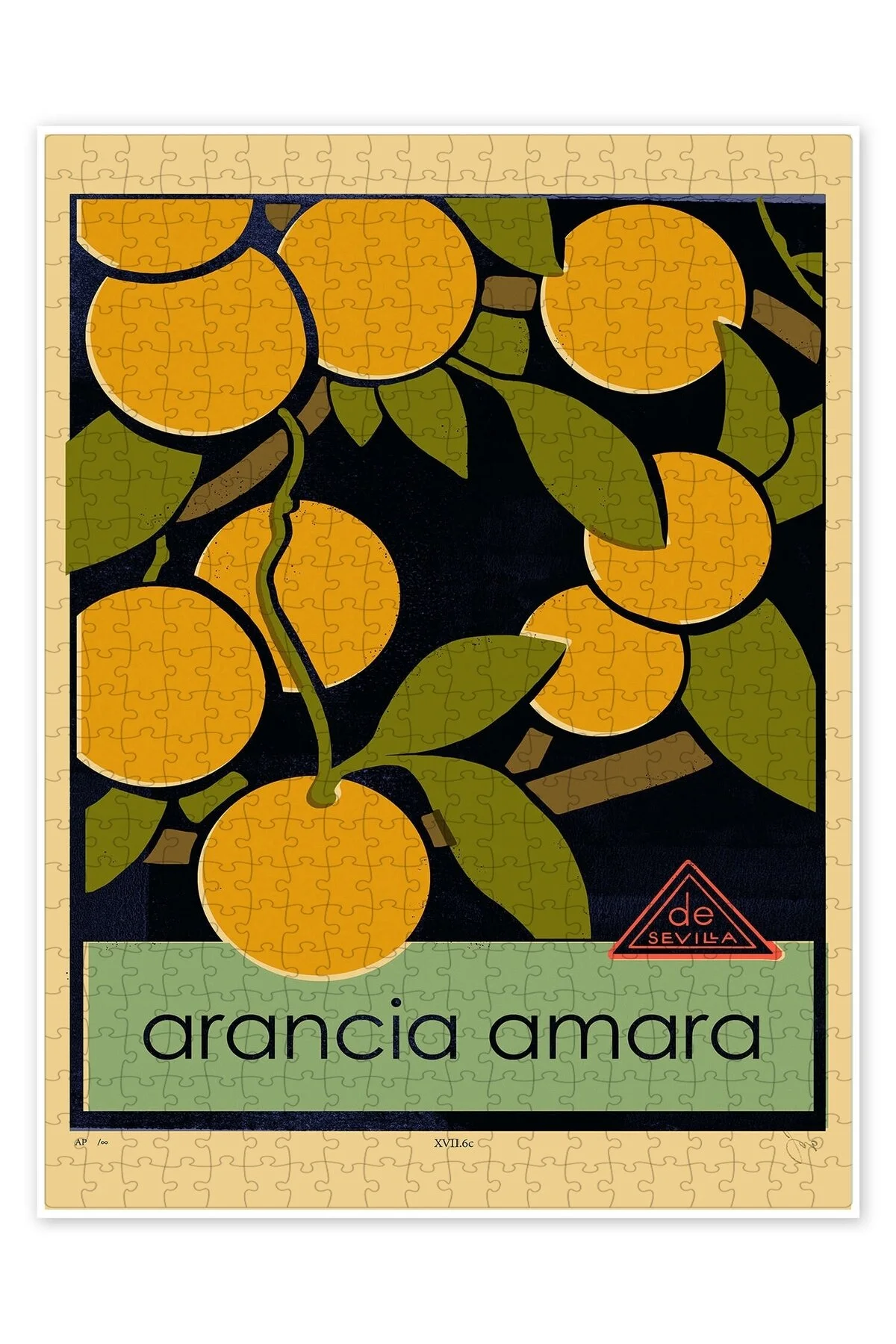 پازل ARANCIA AMARA پرتقال تلخ 500 تکه اره منبت کاری مویی آشپزخانه با تم مخصوص بزرگسالان از ترکیه Jeronkarji