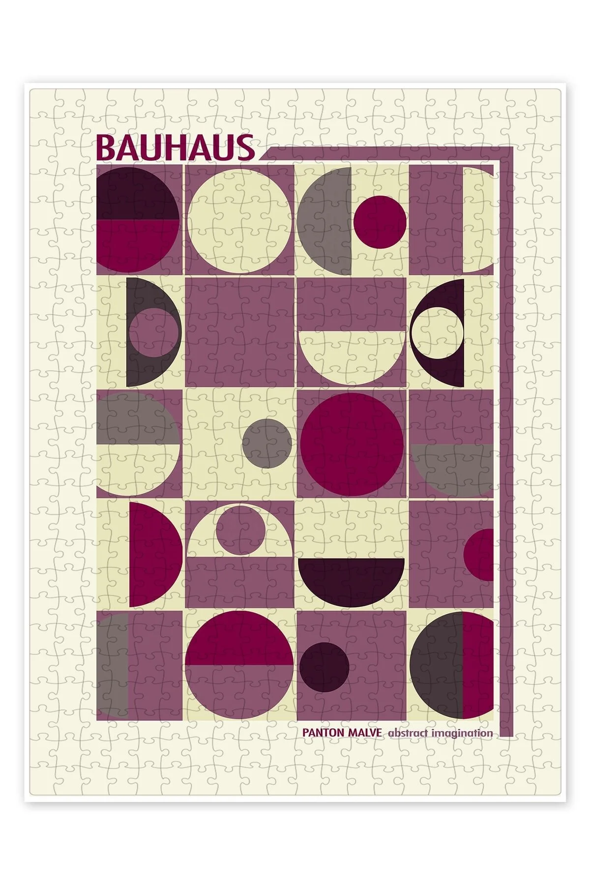 پازل BAUHAUS PANTON MALVE 500 PIECE PUZZLE JIGSAW ART ABSTRACT BOHEMIAN از ترکیه Jeronkarji
